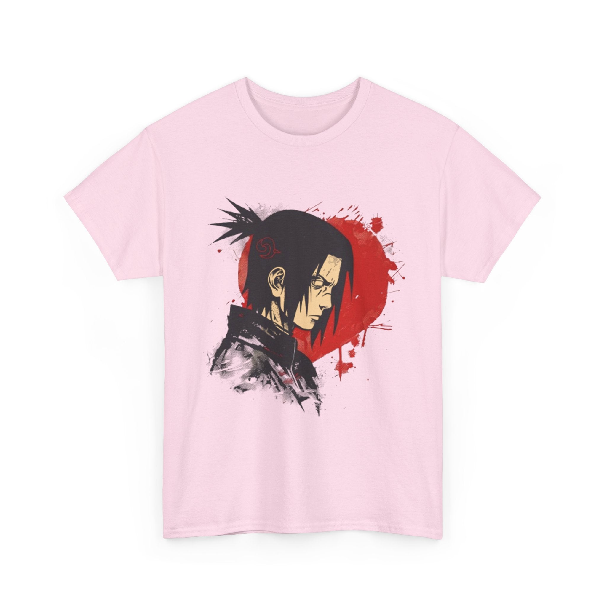 Samurai Shadow Anime Graphic T- Shirt Printify