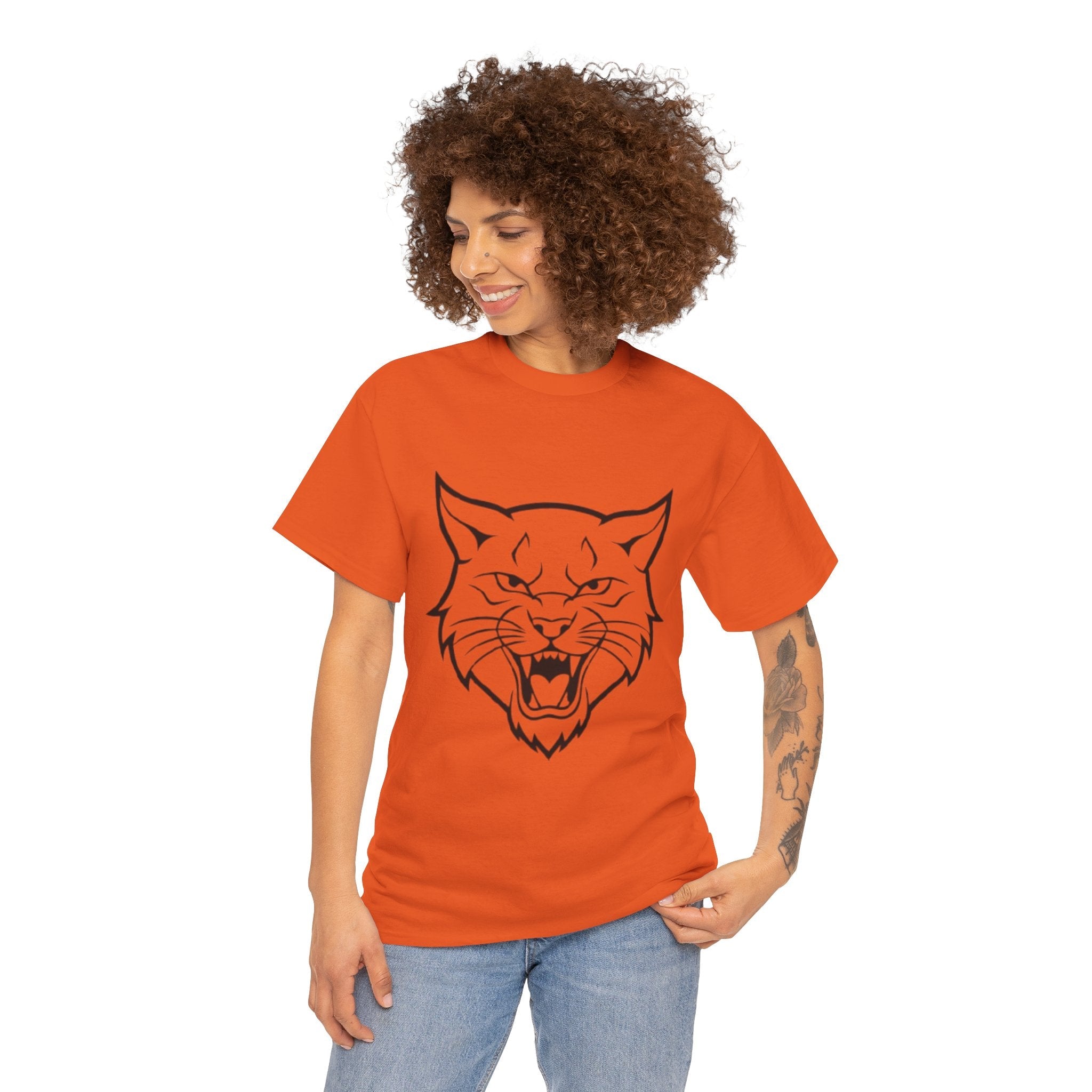 Bobcat Unisex Animal Graphic T-Shirt Printify