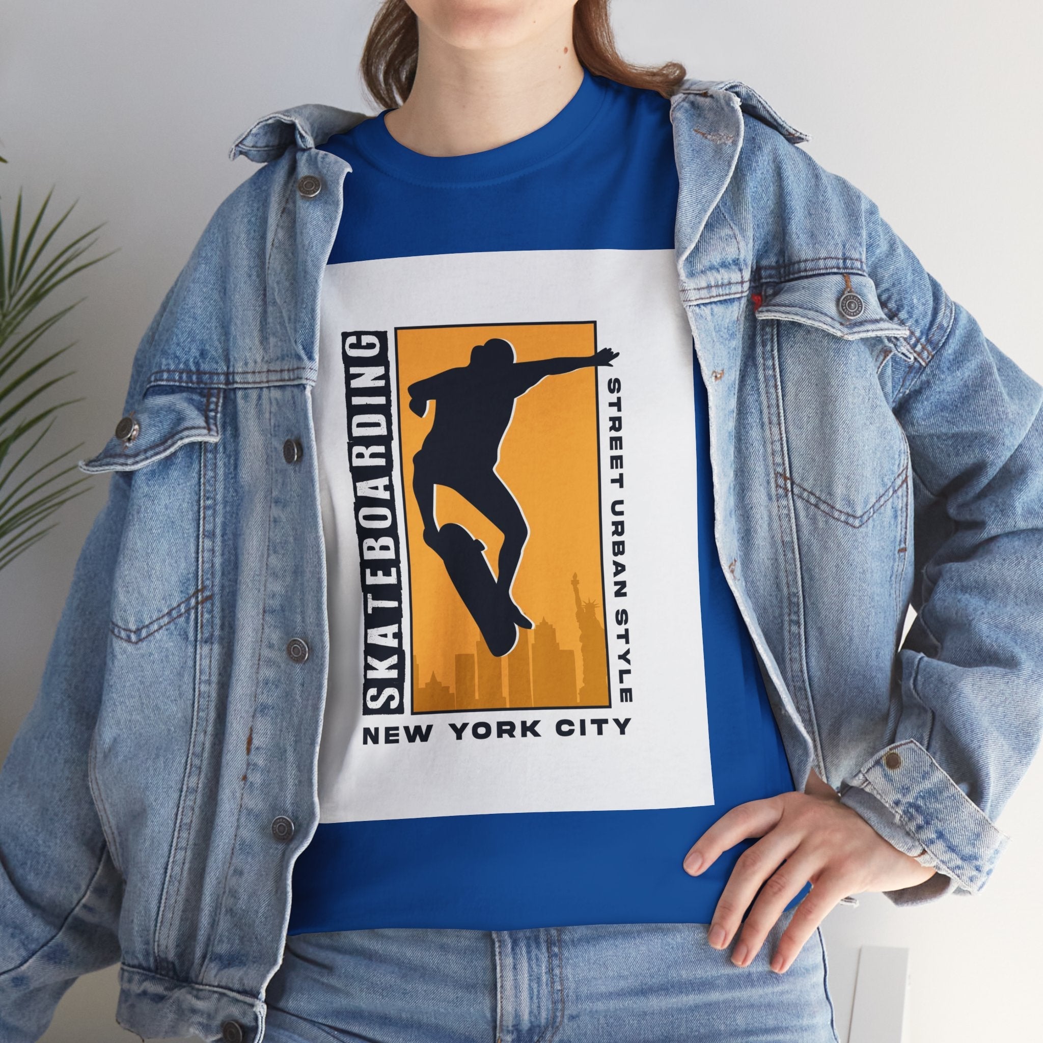 Skateboarding Unisex Graphic T- Shirt Printify