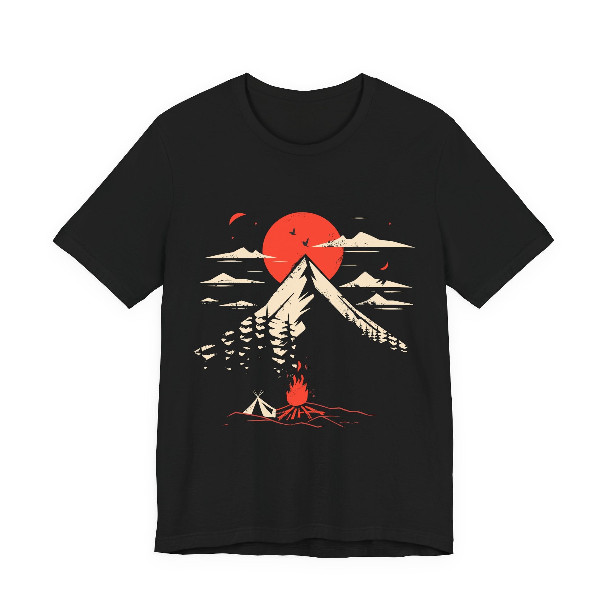 Mountain Adventure Graphic T-shirt Printify