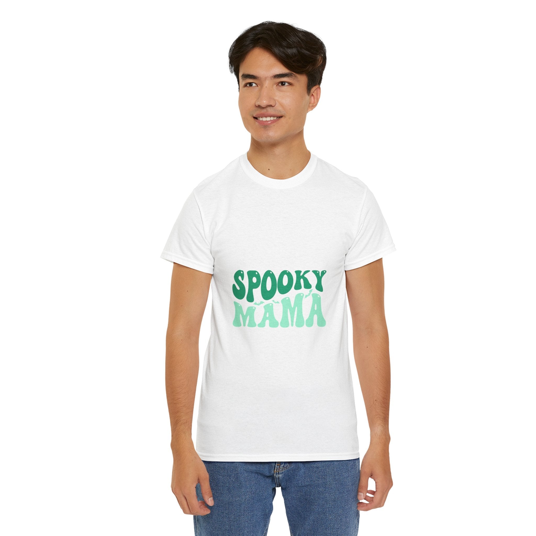 Spooky Mama Unisex Halloween T- Shirt Printify