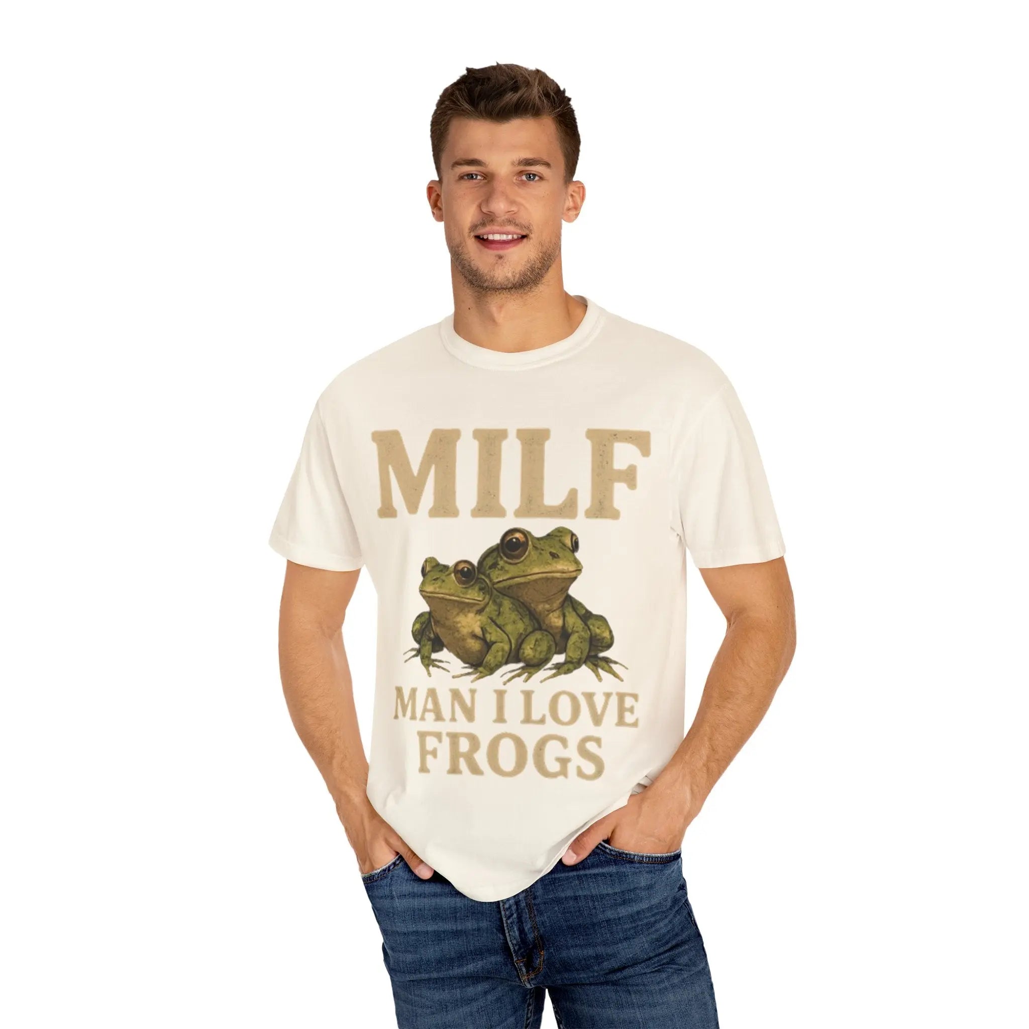 Milf Man I Love Frogs T-Shirt - Crafted Looks
