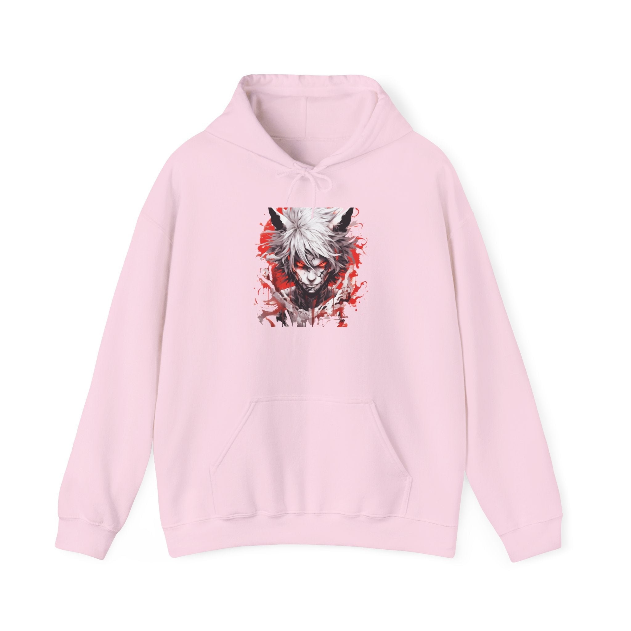 Anime Demon Mask Hoodie Printify