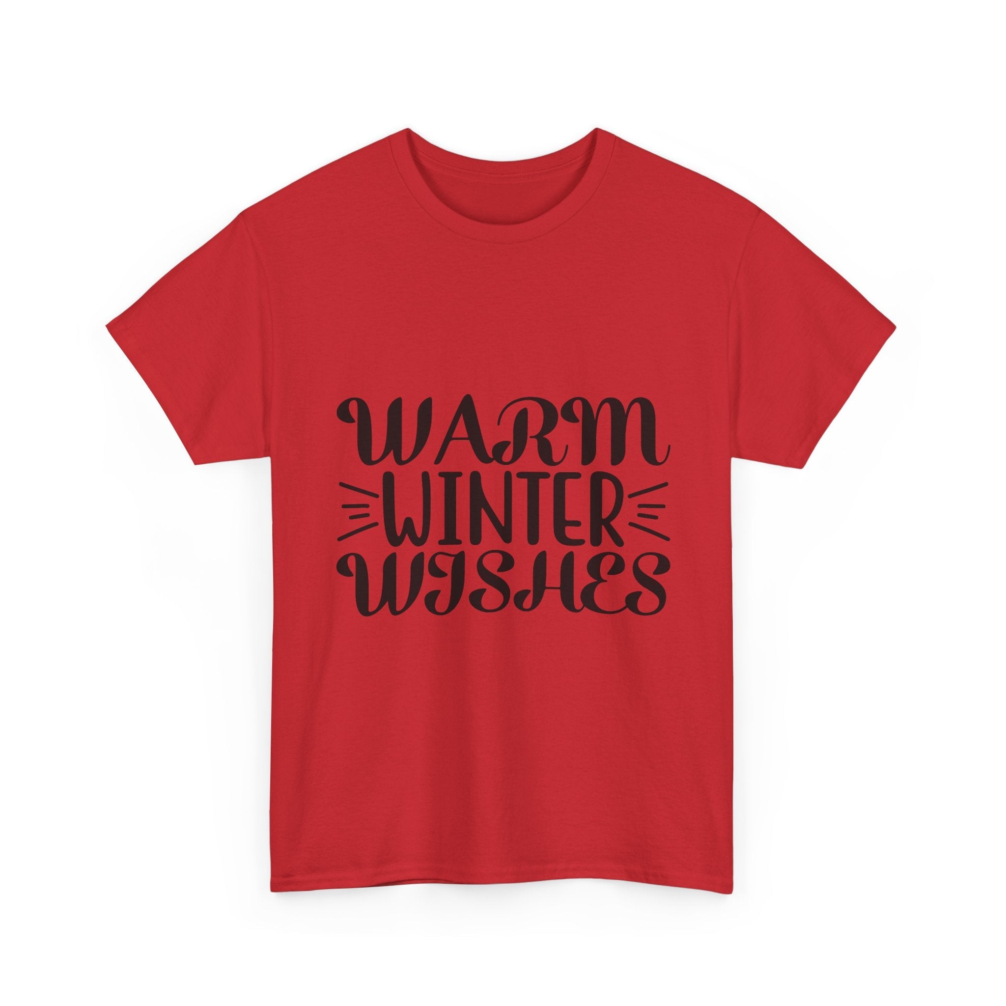 Warm Winter Wishes Unisex T-Shirt Printify