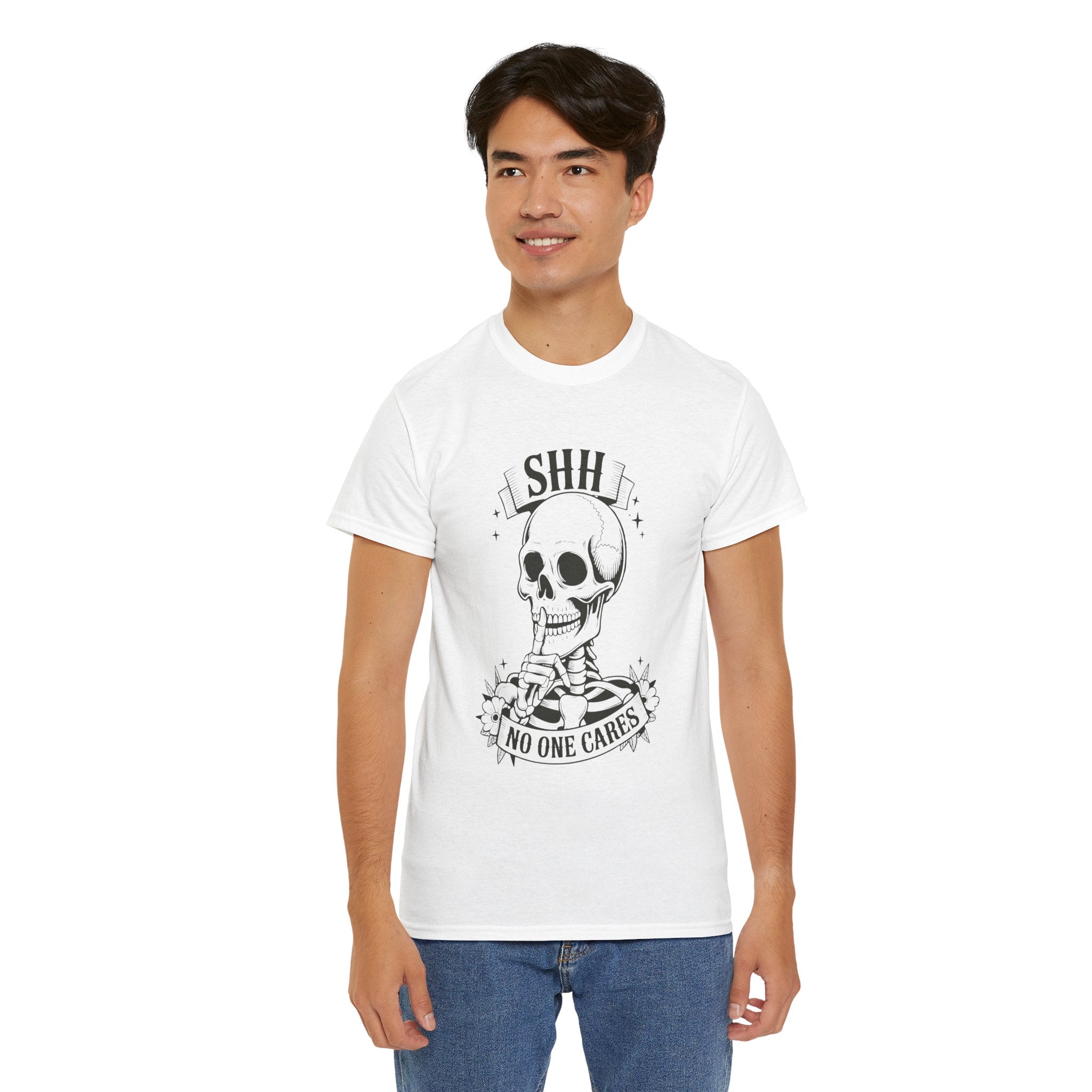 Skeleton Graphic Unisex T-Shirt Printify