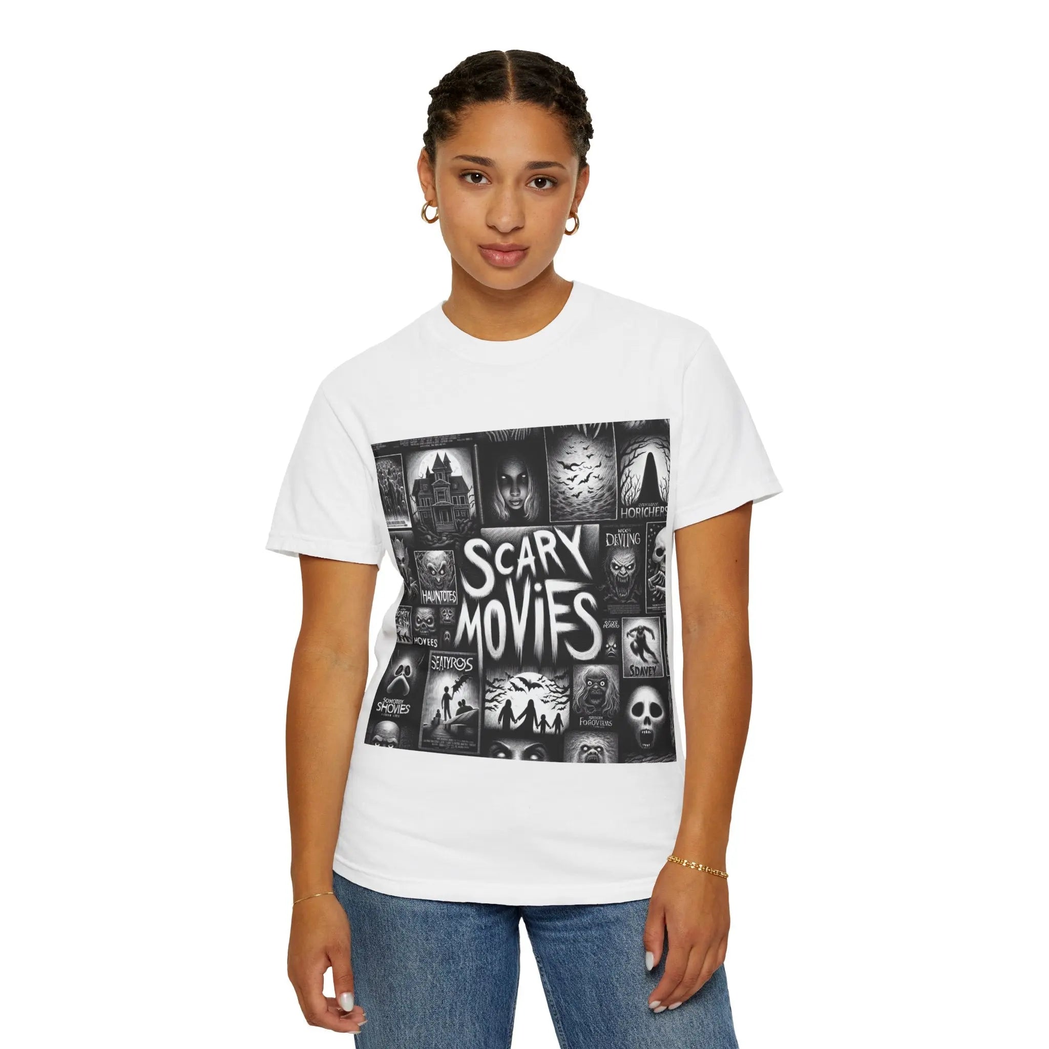 Scary Movies Unisex T-Shirt Printify