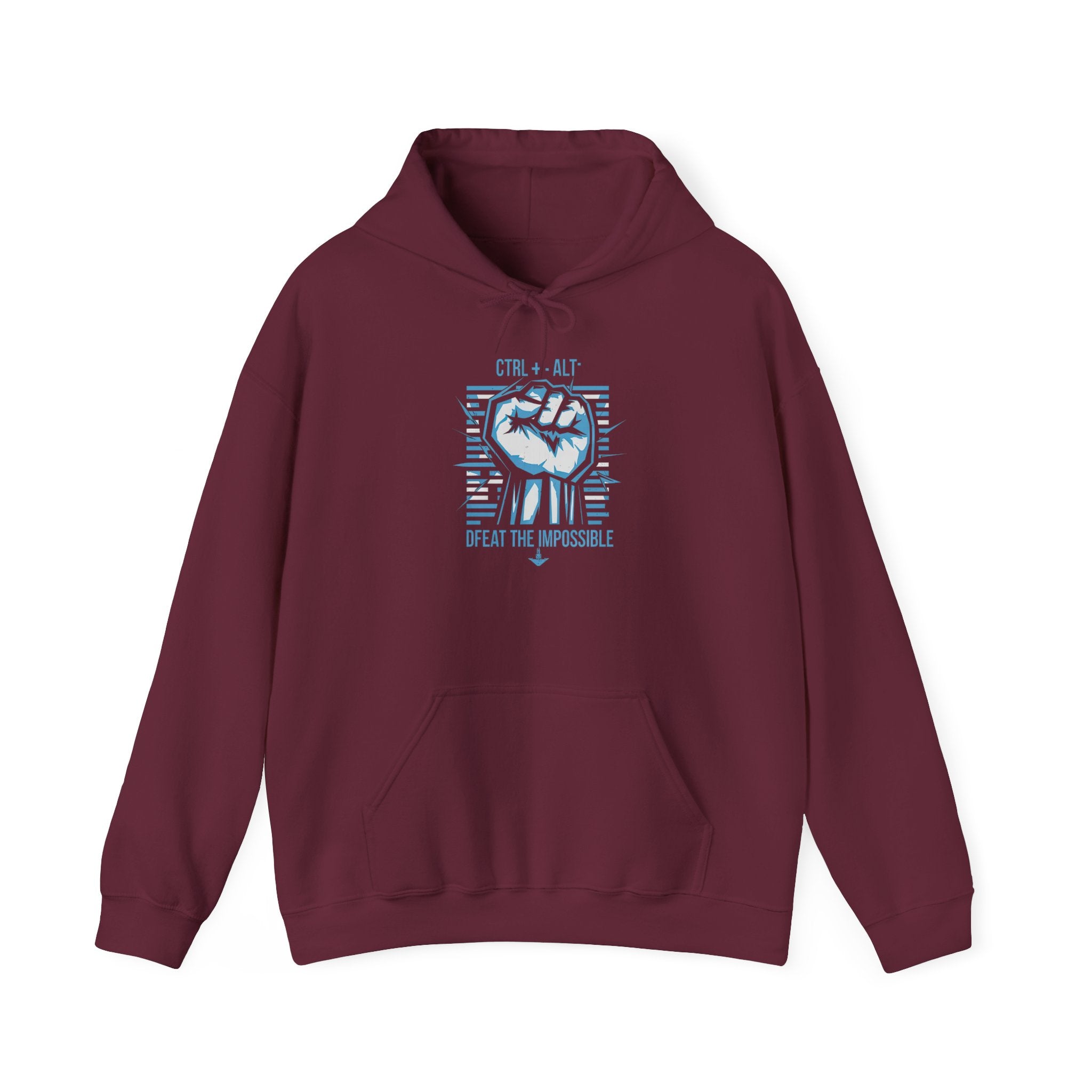 Ctrl + Alt Defeat The Impossible Hoodie