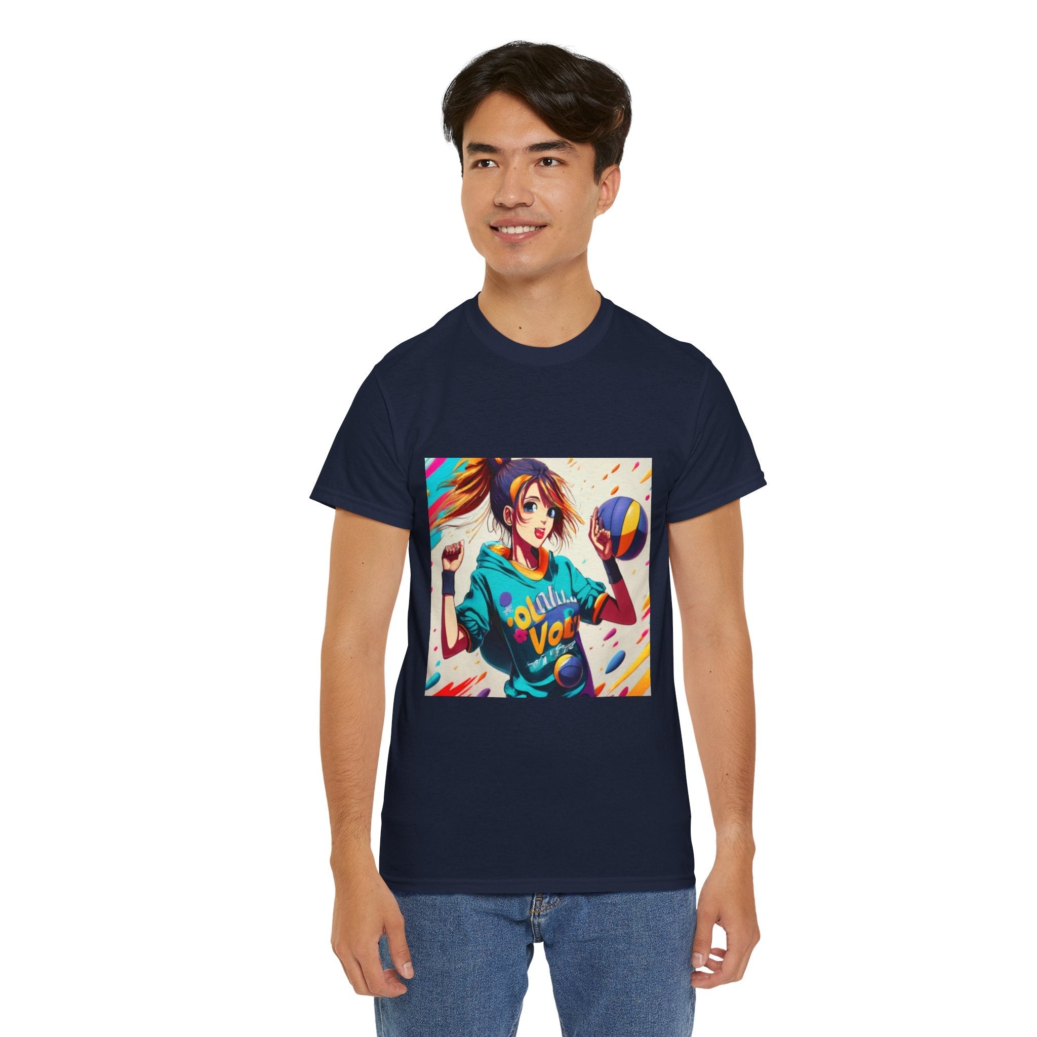 Volleyball Street Graphic T- Shirt Printify