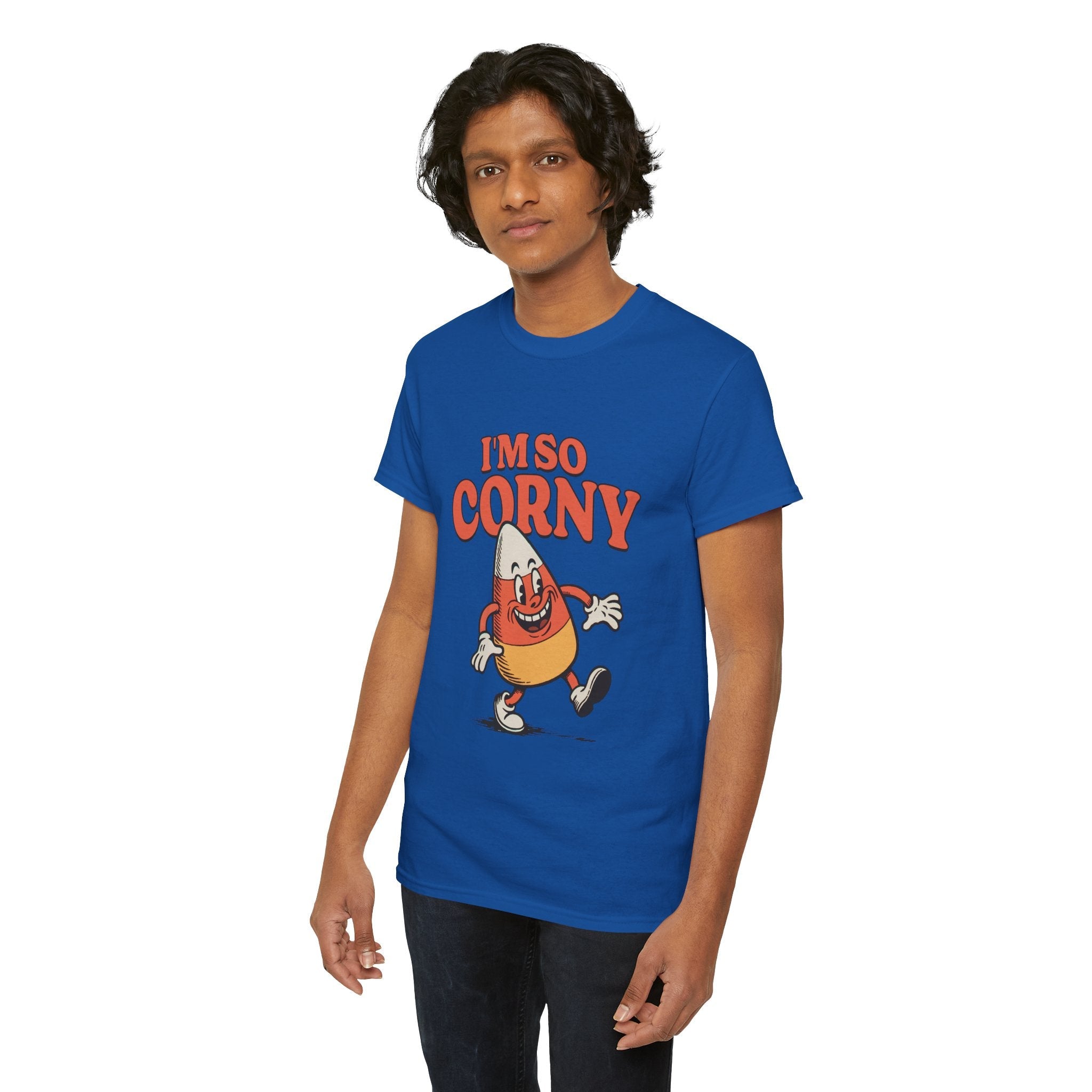 Funny Corny Graphic T-Shirt Printify