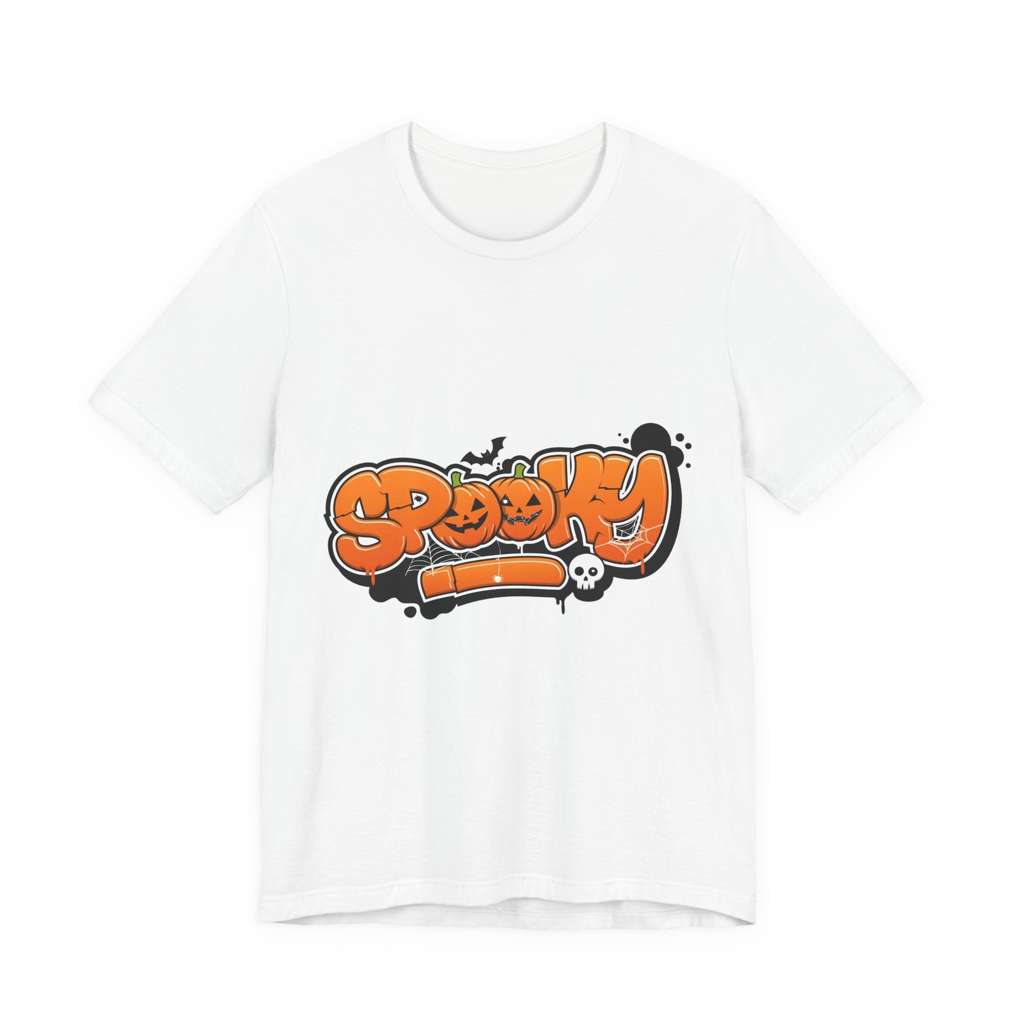 Spooky Jersey Halloween T-Shirt Printify