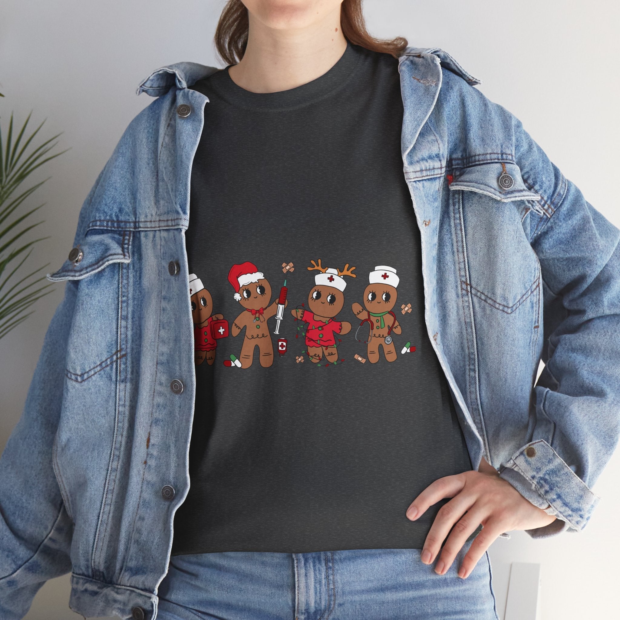 Holiday Bear Graphic T-Shirt Printify