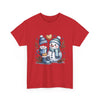 Winter Snowman Unisex Graphic T- Shirt Printify