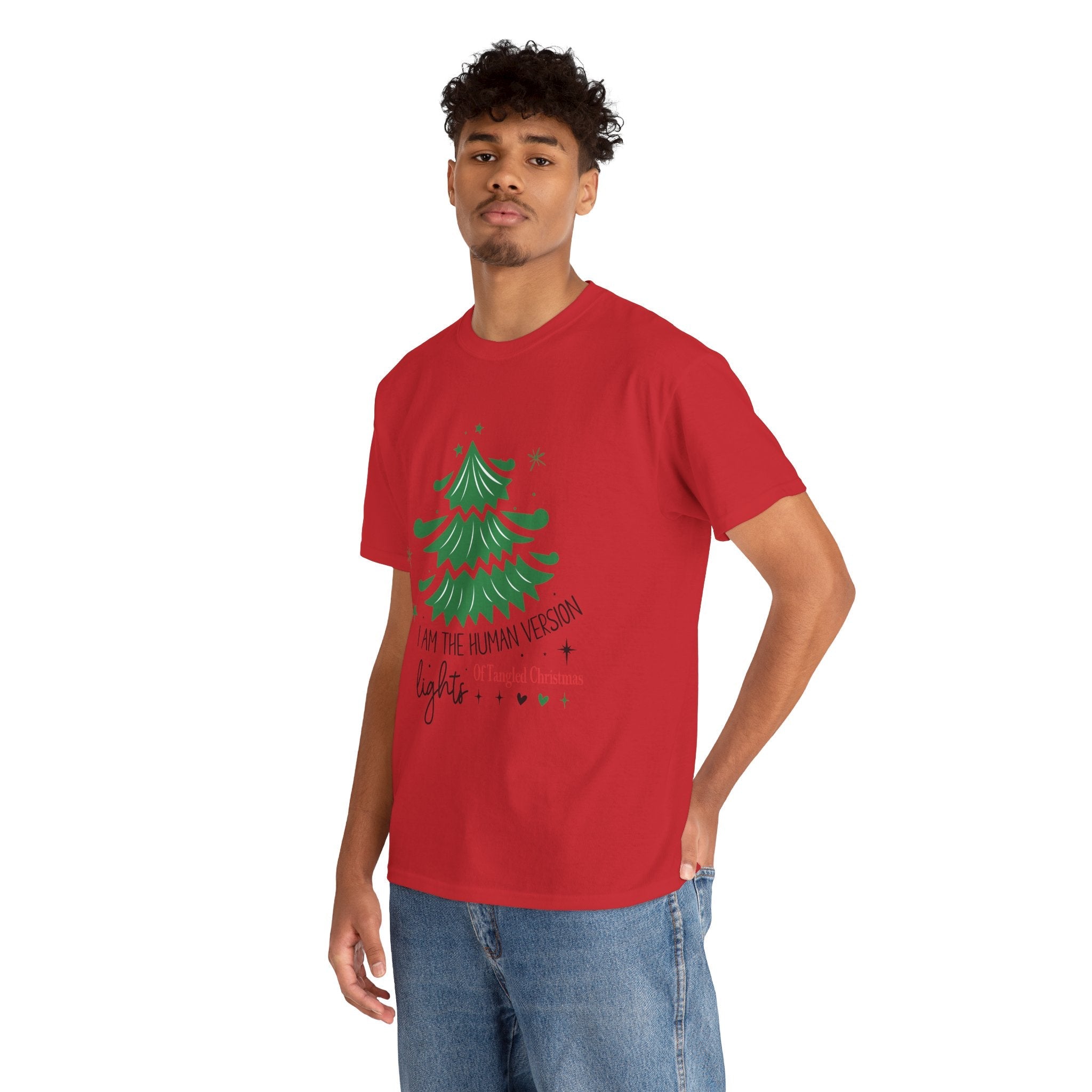 Funny Christmas Tree Graphic  T- Shirt Printify