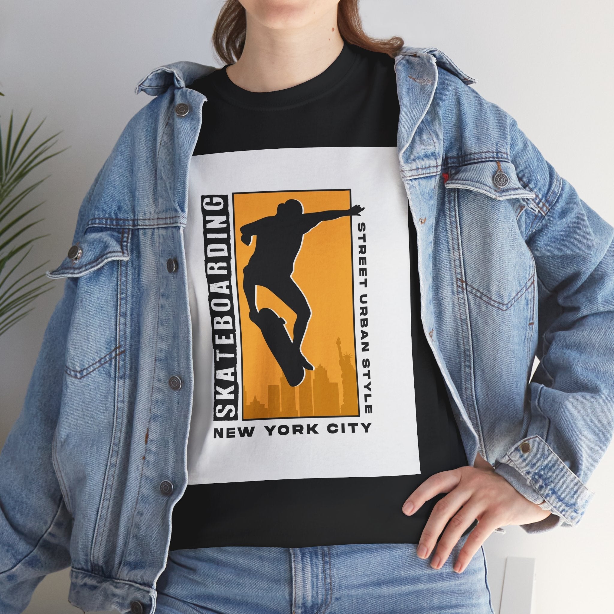 Skateboarding Unisex Graphic T- Shirt Printify