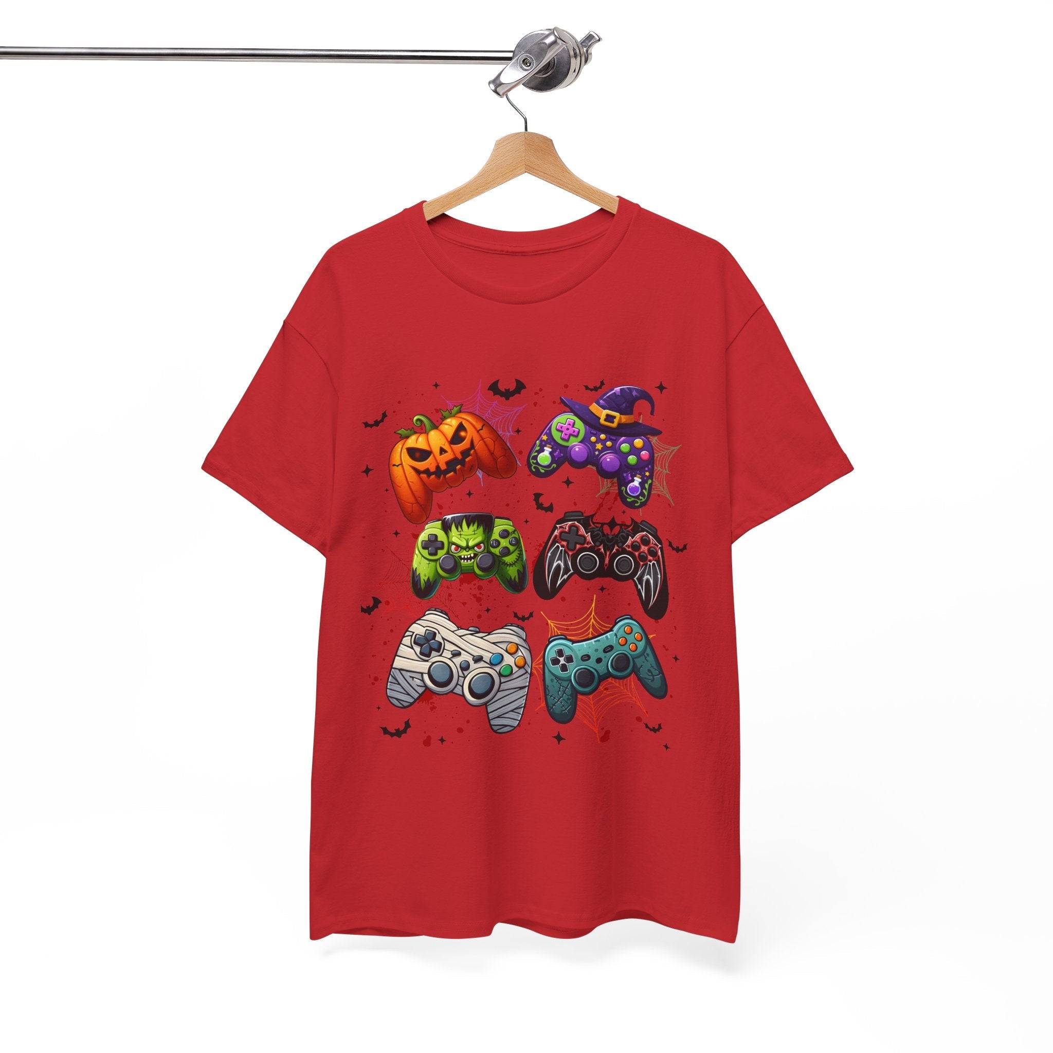 Halloween Gamer Unisex T- Shirt Printify
