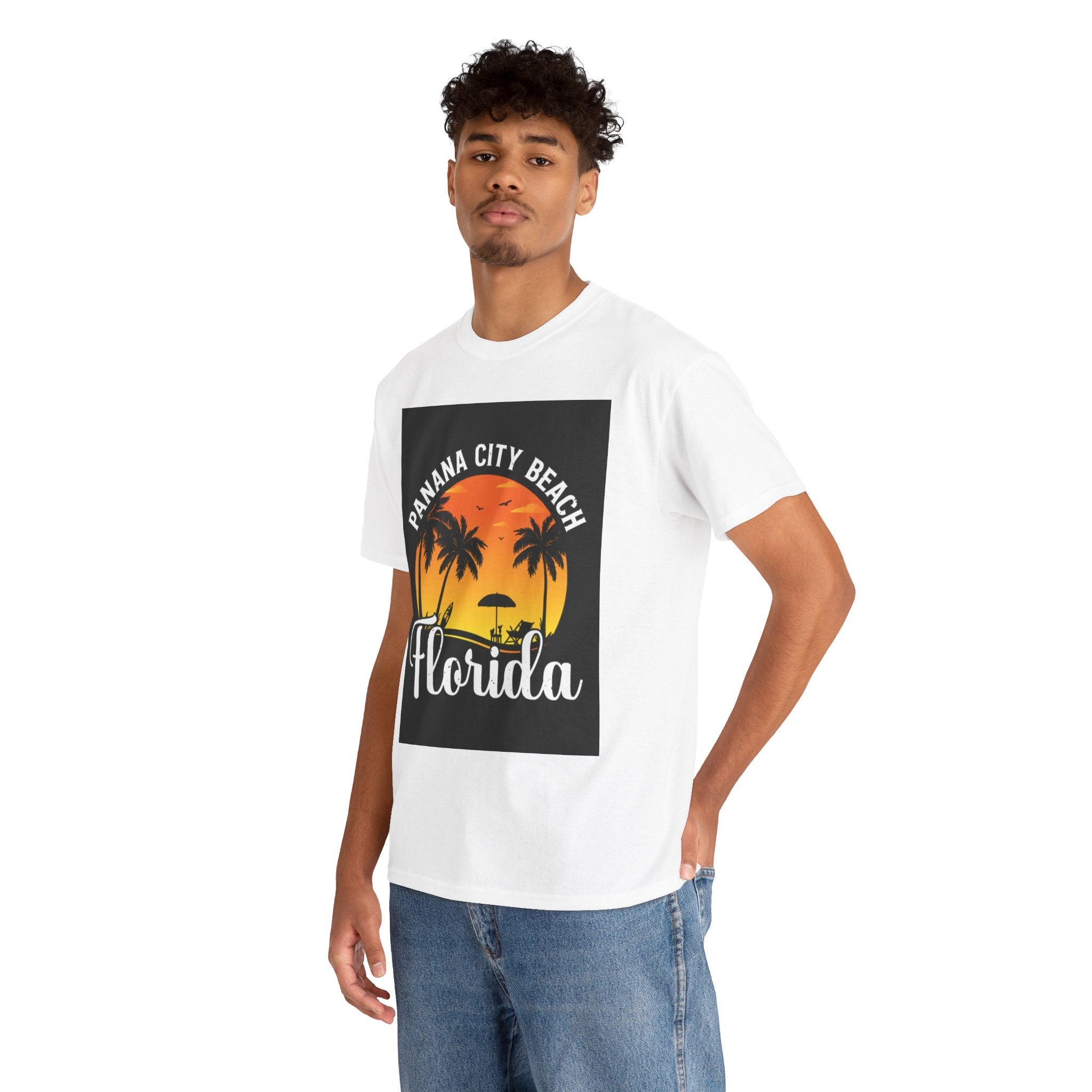 Sunset Beach Florida Vacation T-Shirt Printify