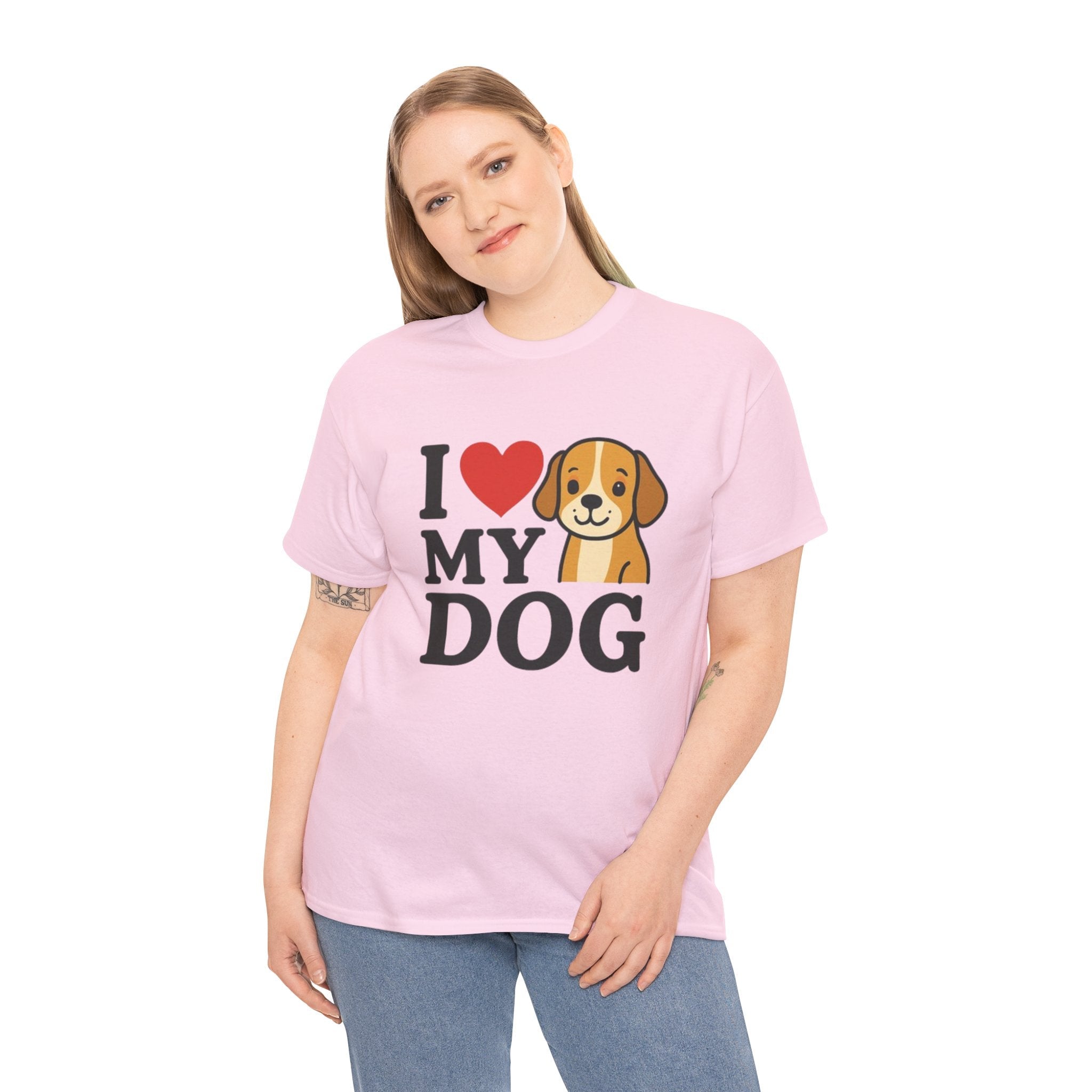 I Love My Dog Unisex T-Shirt Printify