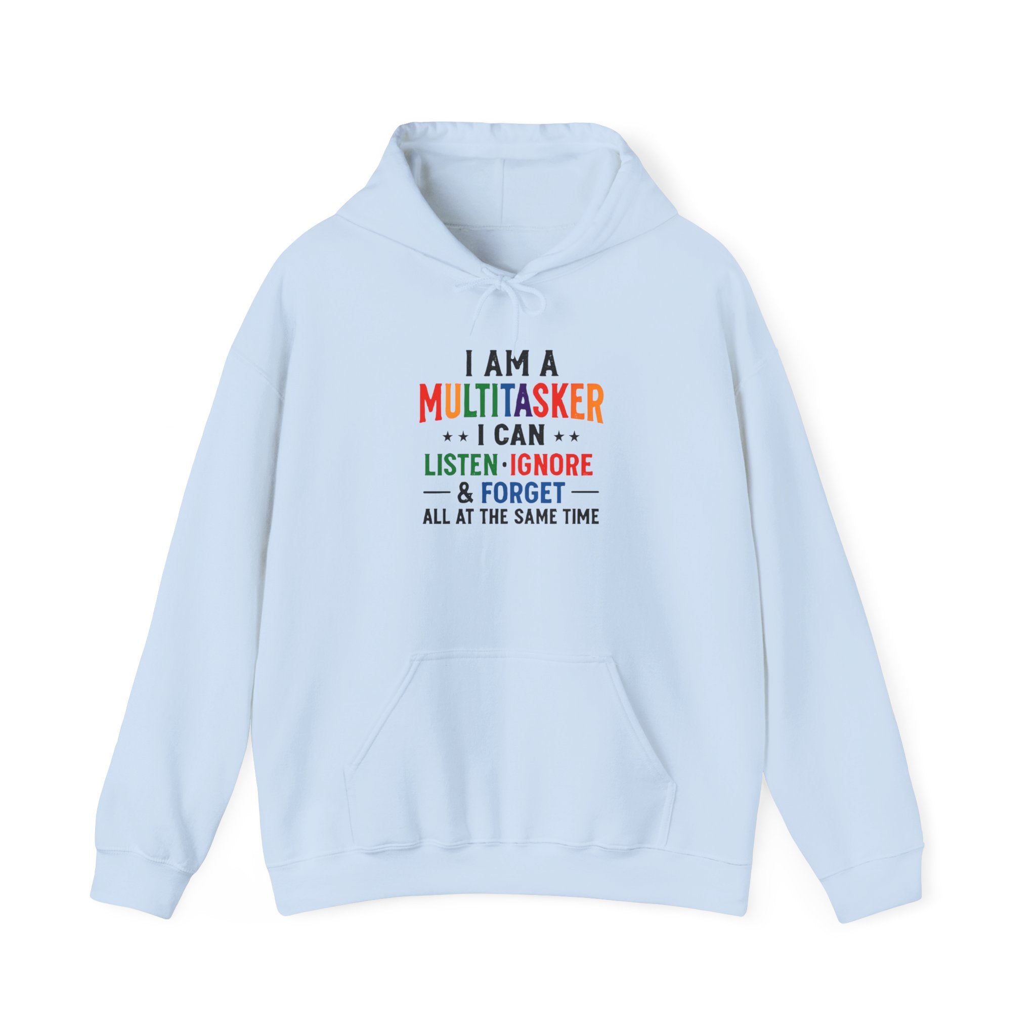 Multitasker Funny Quote Hoodie Printify