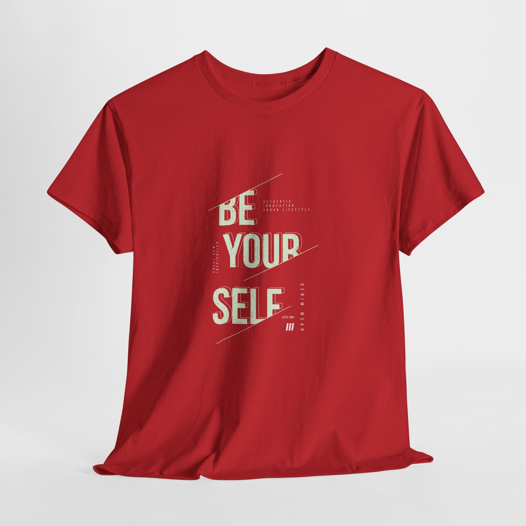 Be Your self  Slogan T-Shirt Printify