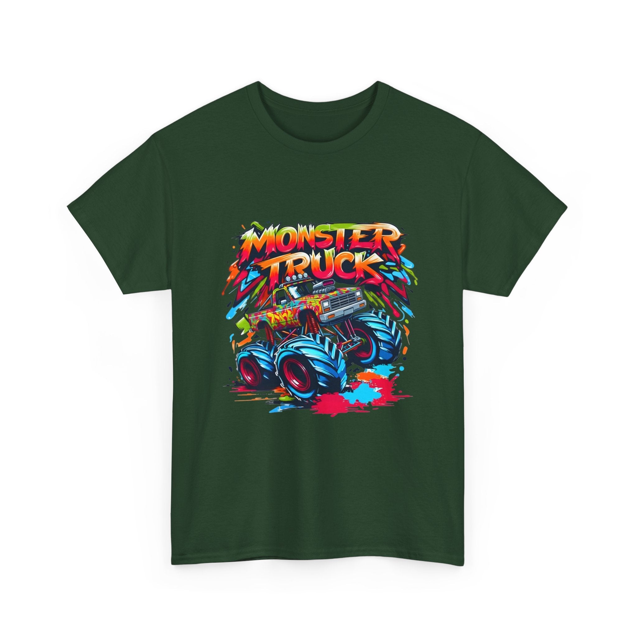Monster Trucks Graffiti T- Shirt Printify