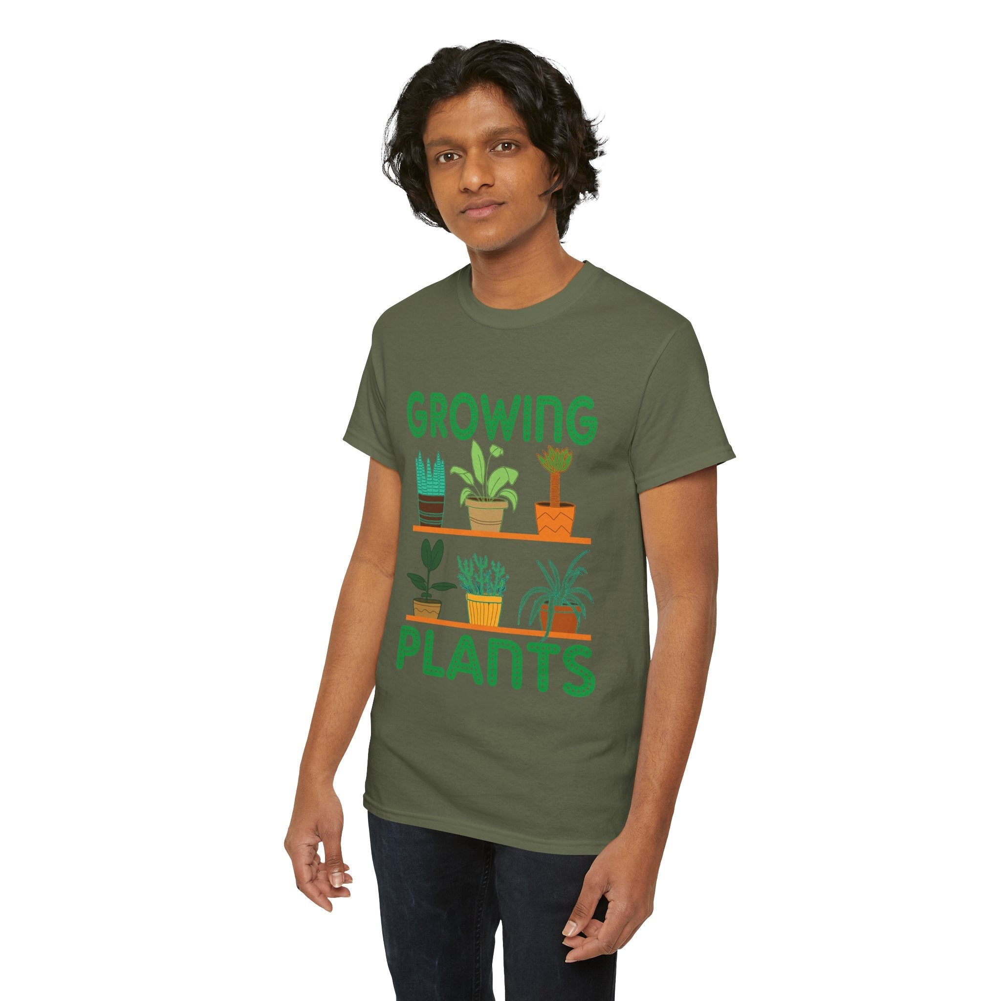 Gardening Lover Growing Plants T- Shirt Printify