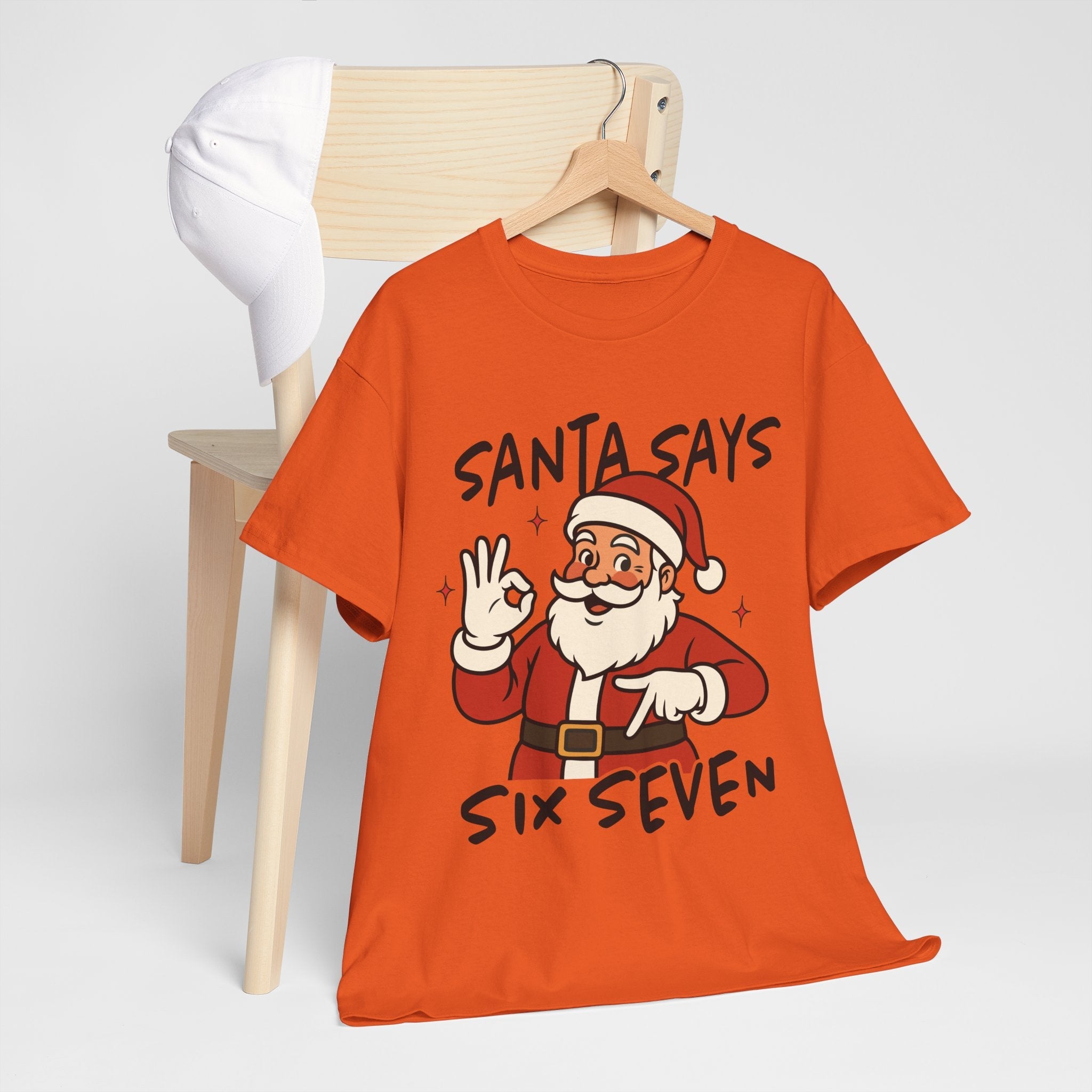 Santa Says Six Seven Unisex T- Shirt Printify