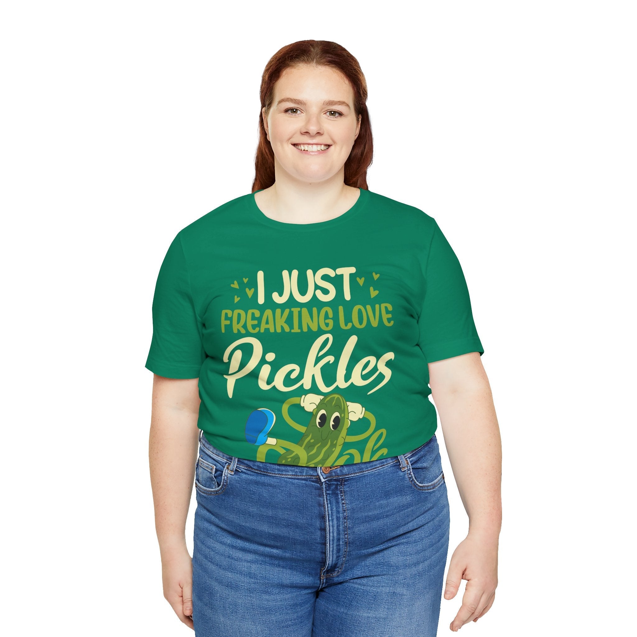 I Just Freaking Love Pickles T-Shirt Printify