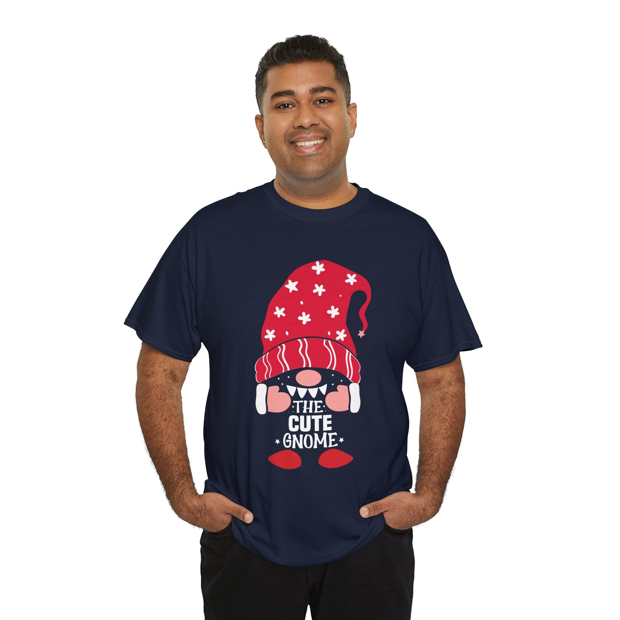 Cute Gnome Holiday T-Shirt Printify