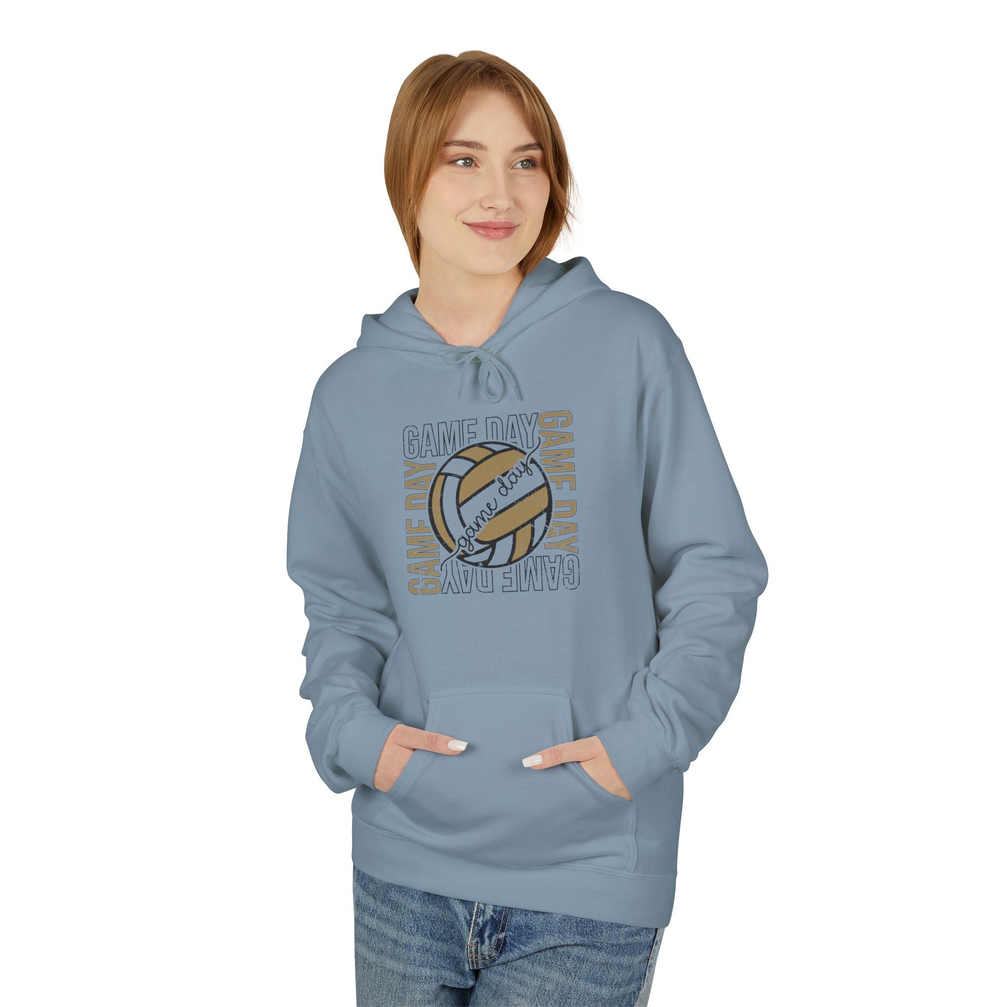 Game Day Volleyball Hoodie Printify