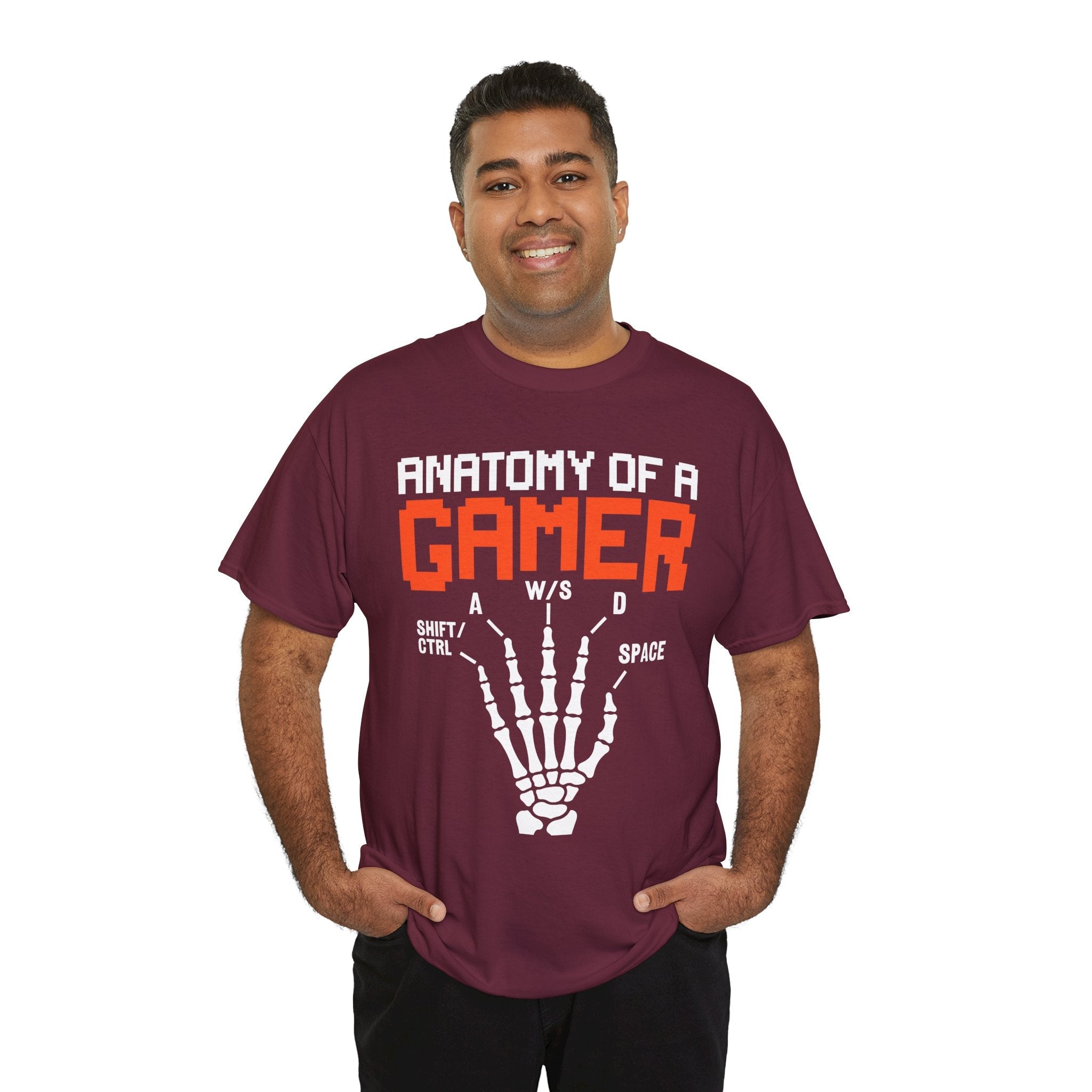 Anatomy of a Gamer Unisex T- Shirt Printify