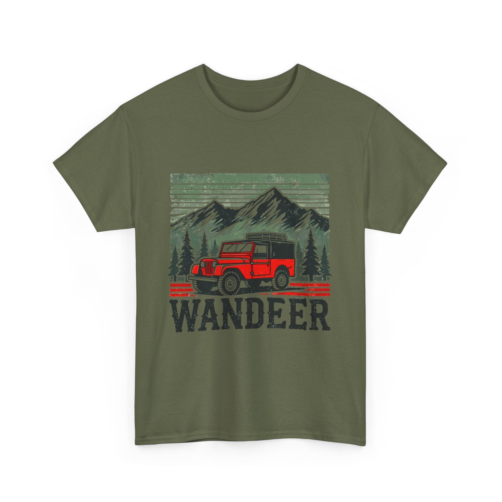 Wanderer Adventure Graphic T-Shirt Printify