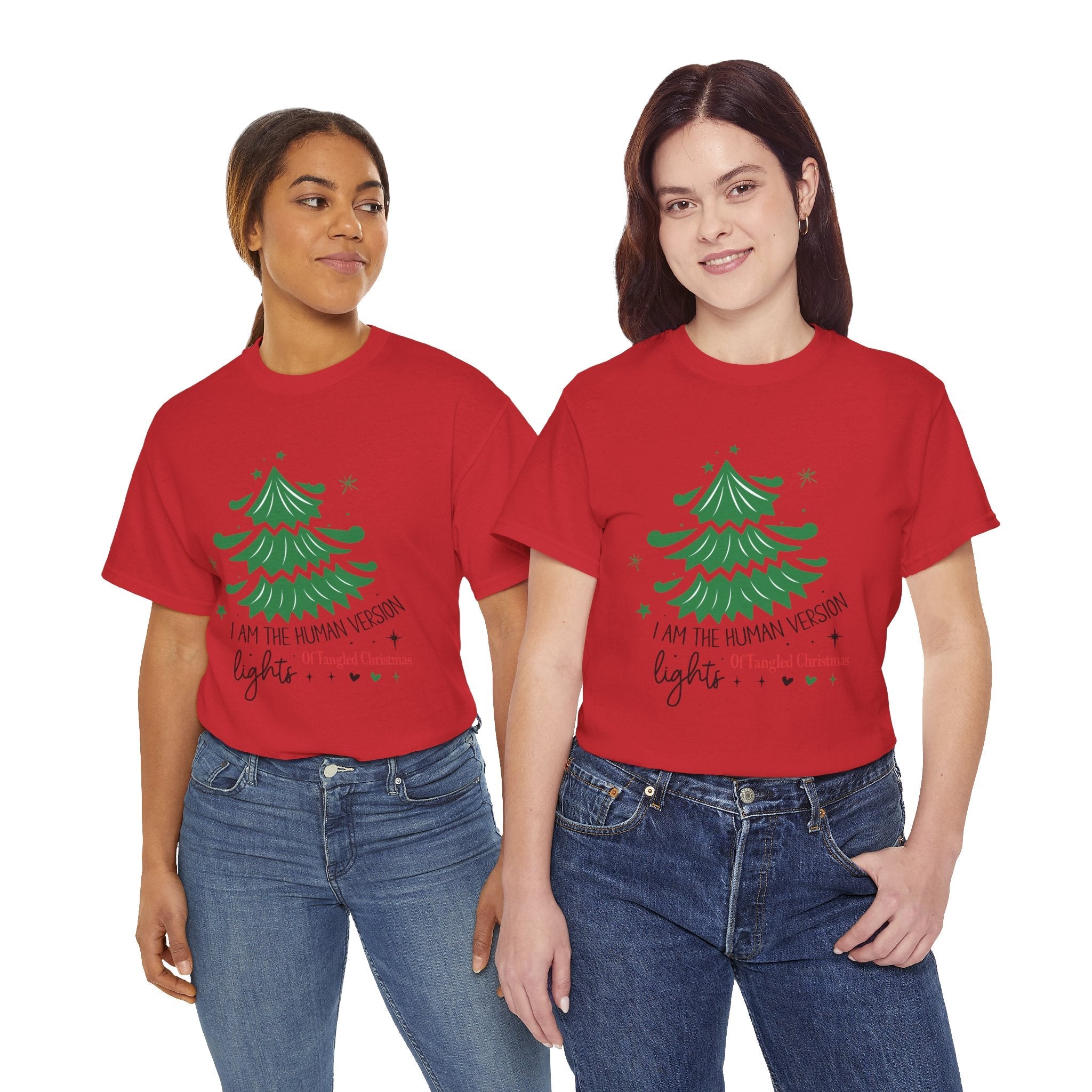 Funny Christmas Tree Graphic  T- Shirt Printify