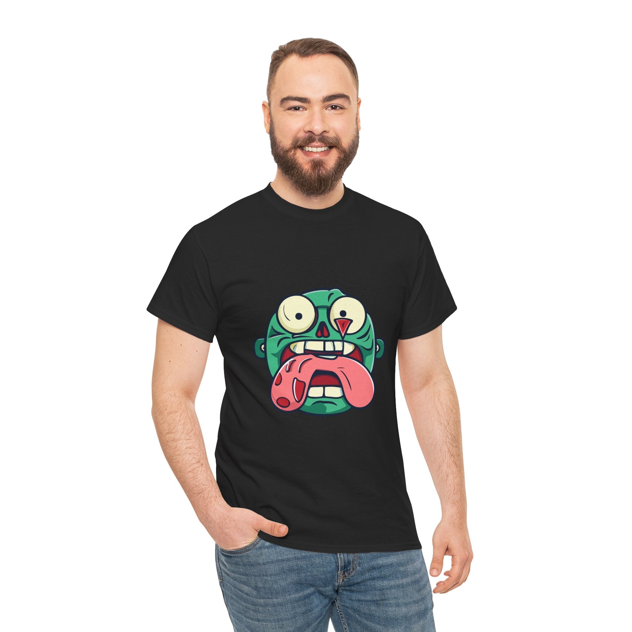 Cute Zombie Graphic T- Shirt Printify