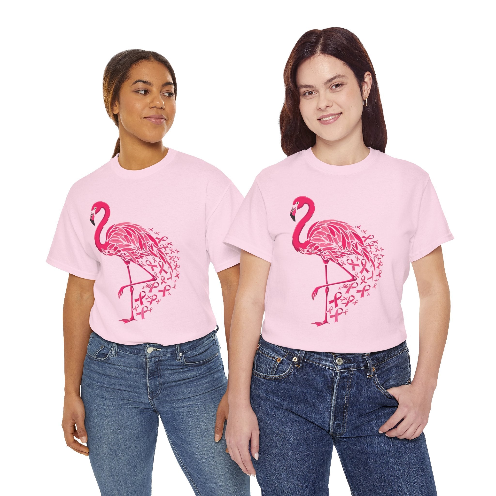 Pink Flamingo Graphic T-Shirt Printify