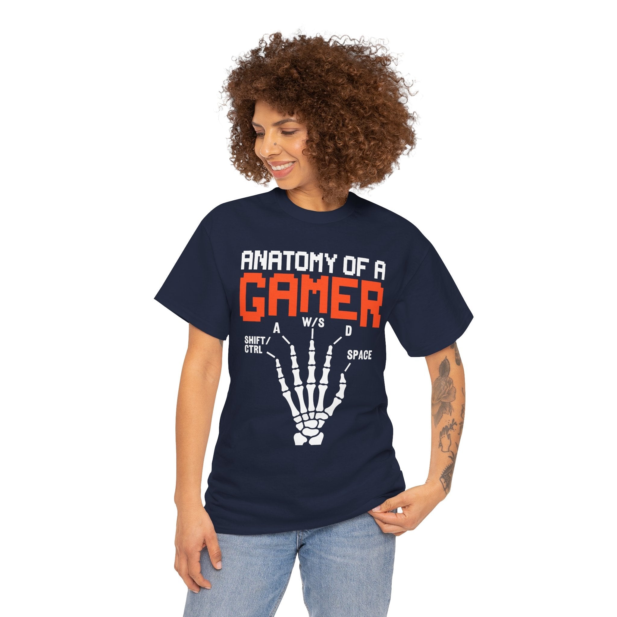 Anatomy of a Gamer Unisex T- Shirt Printify
