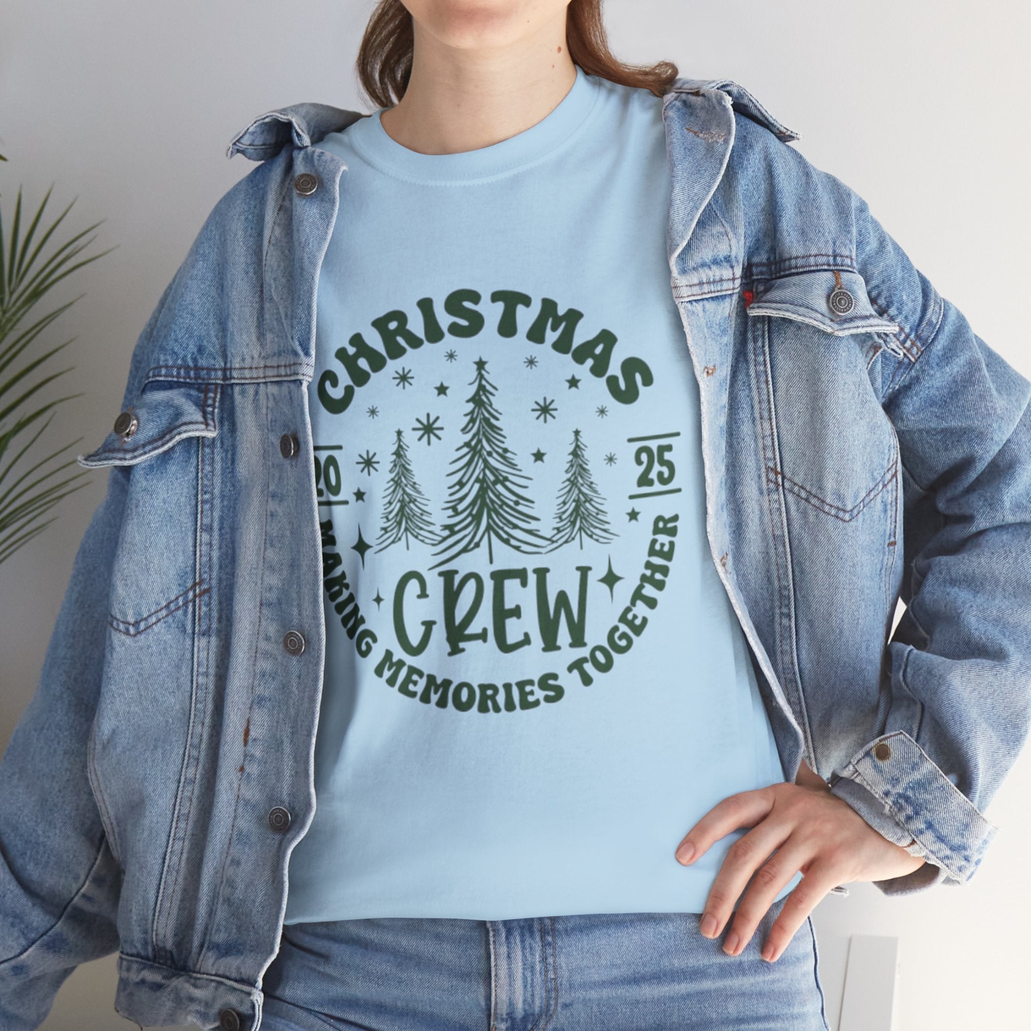 Christmas Crew Making Memories Together T- Shirt Printify