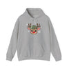Cute Reindeer Beanie Hoodie Printify