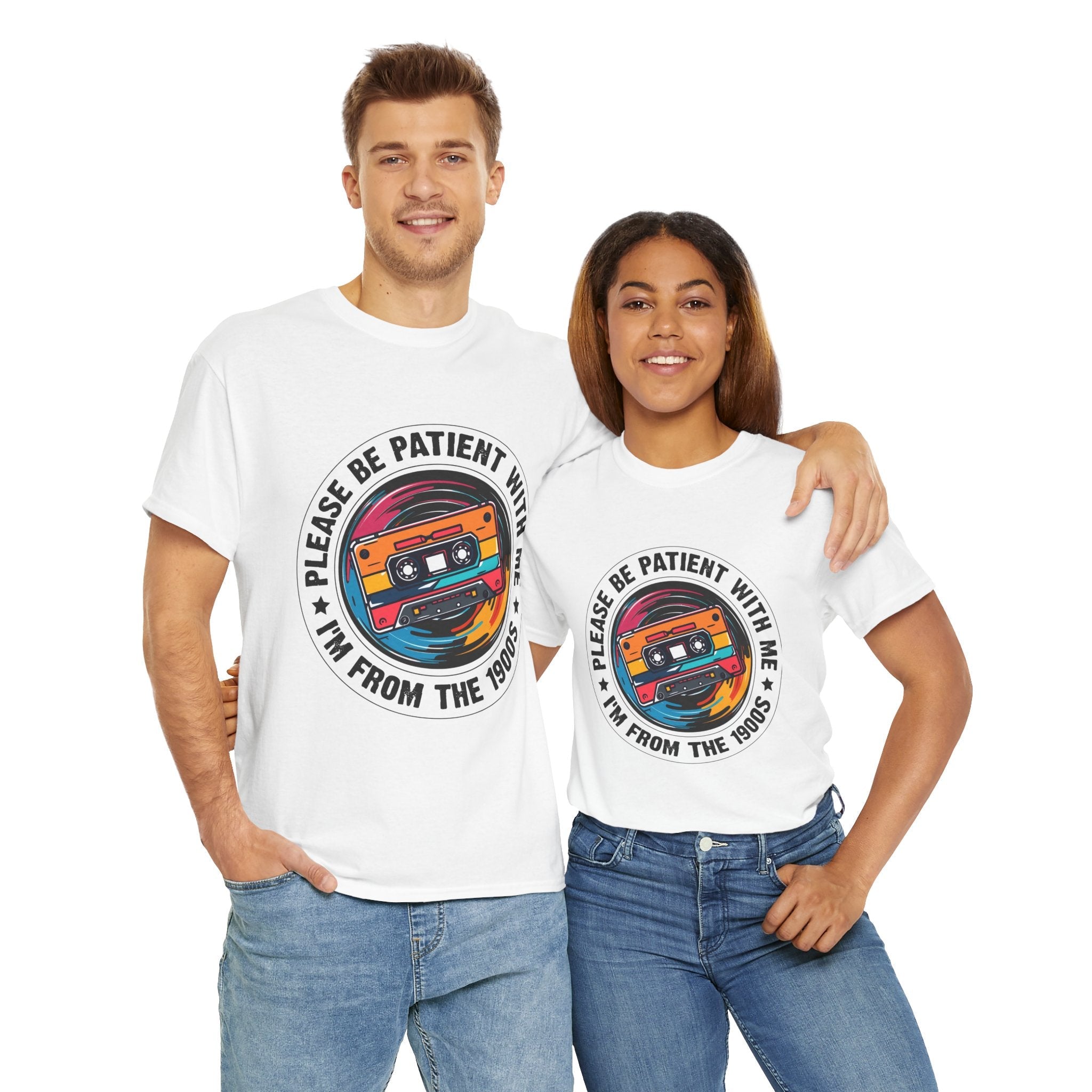 Retro Vibes - 90s Lovers Vintage T- Shirt Printify