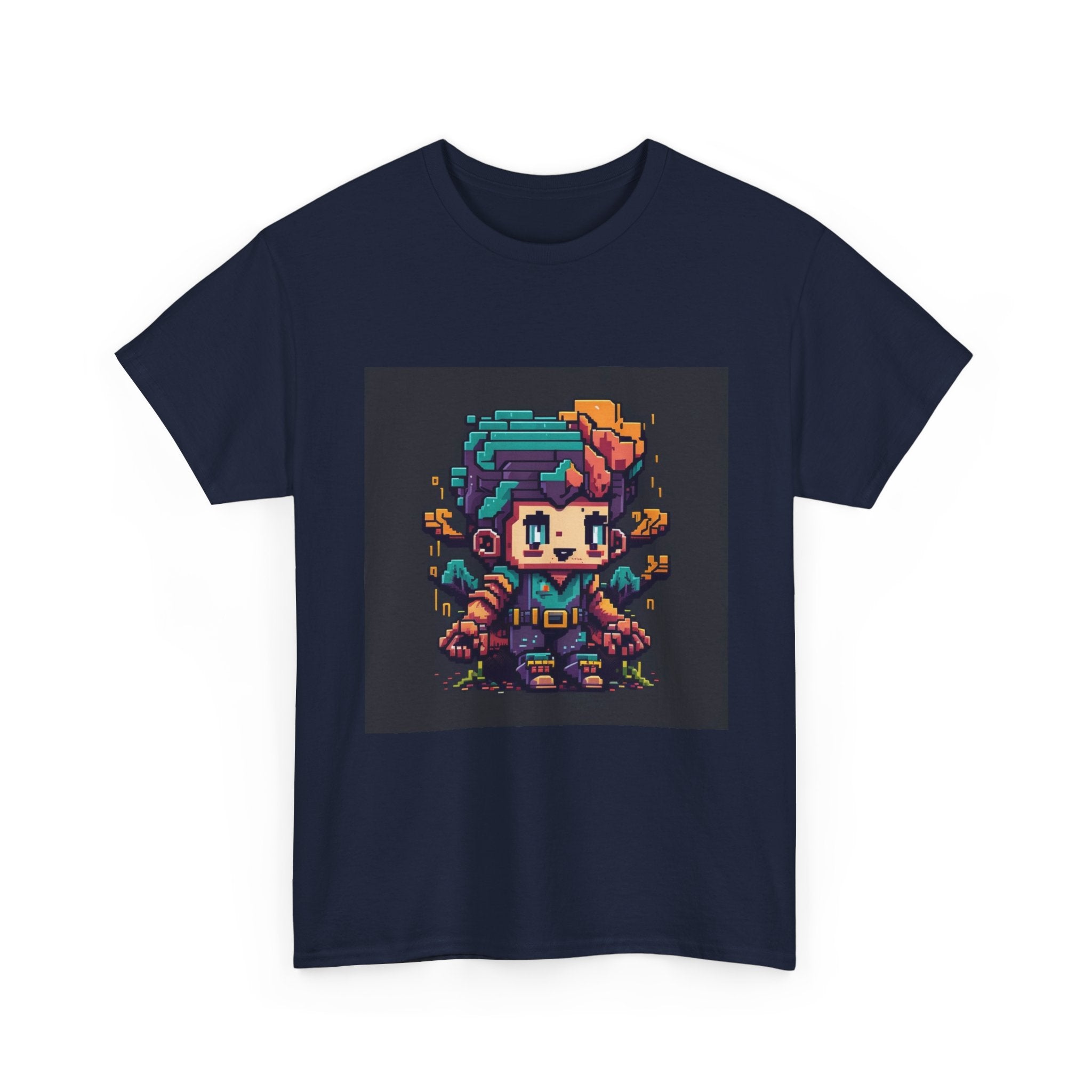 Pixel Art Retro Gamer T- Shirt Printify