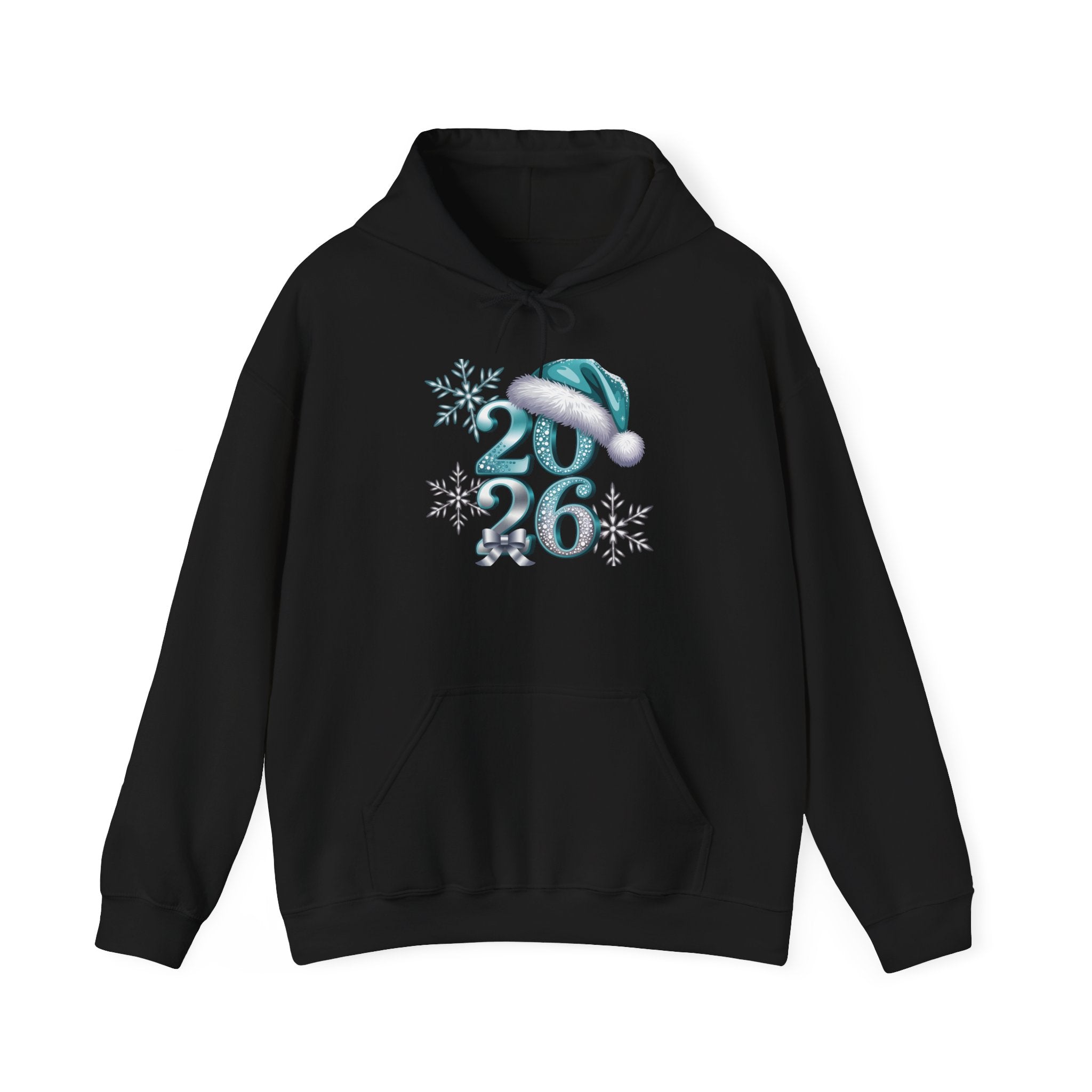 2026 Snowflake New Year Hoodie Printify