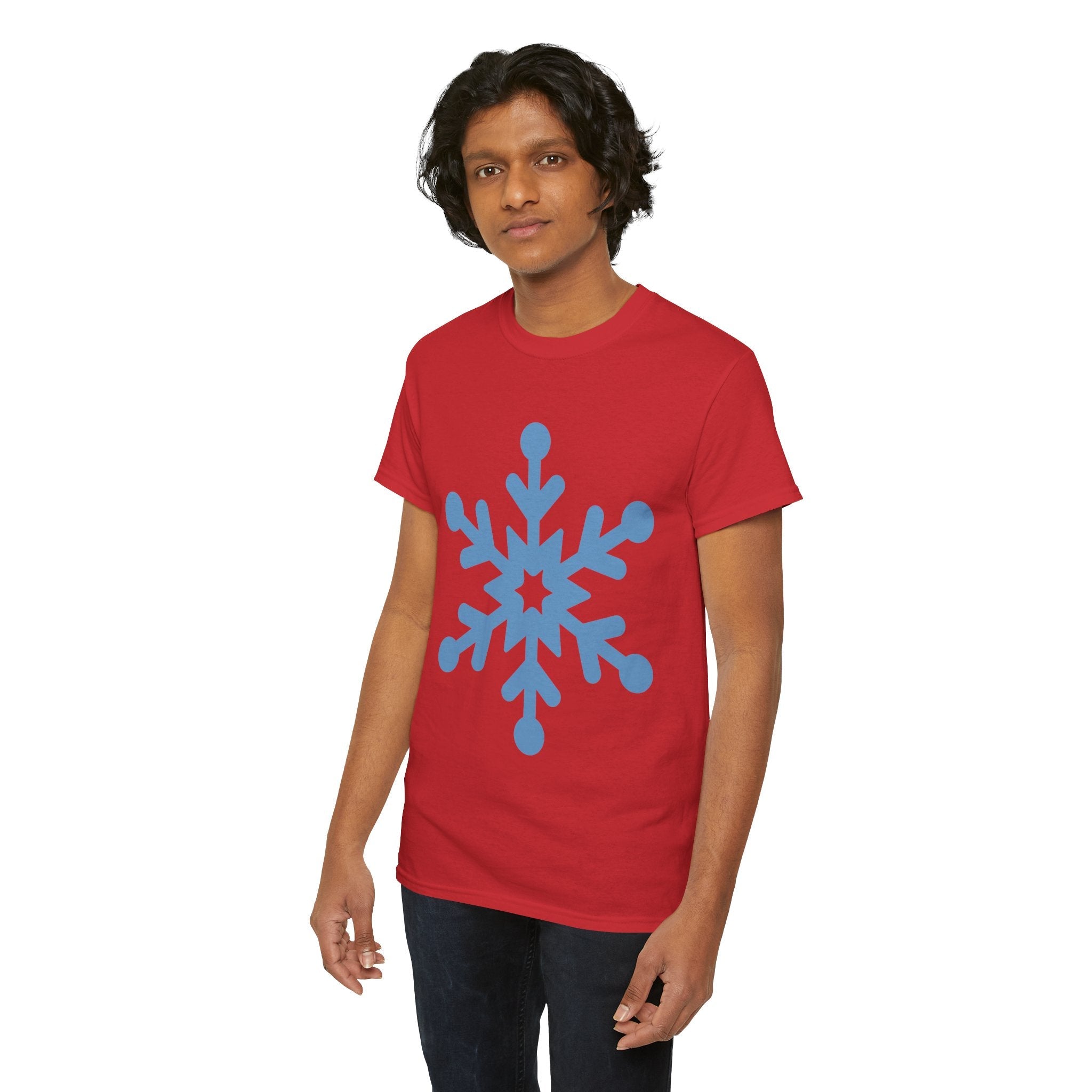 Cozy Winter Snowflake Unisex T-shirt Printify