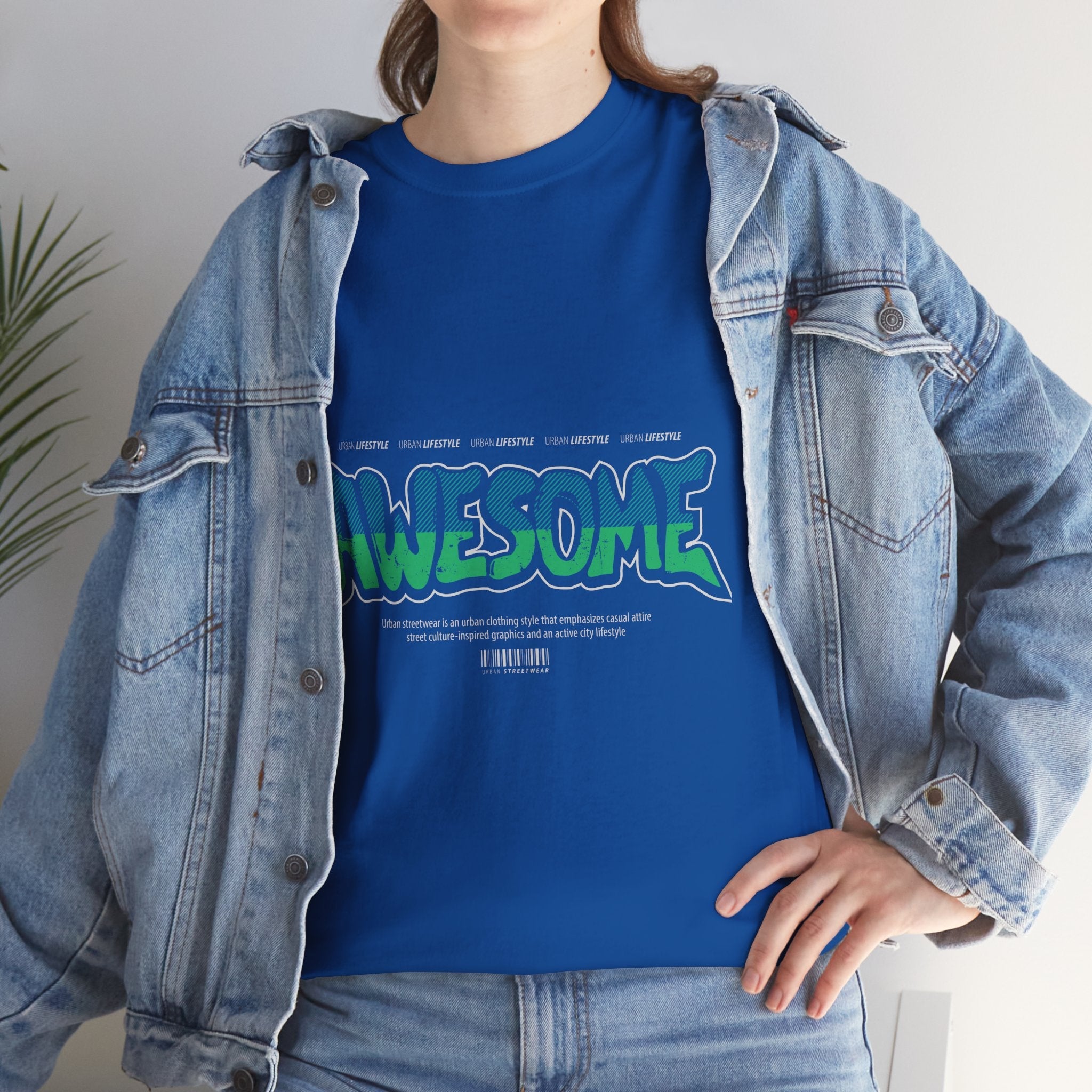 Retro Awesome Unisex Graphic T- Shirt Printify