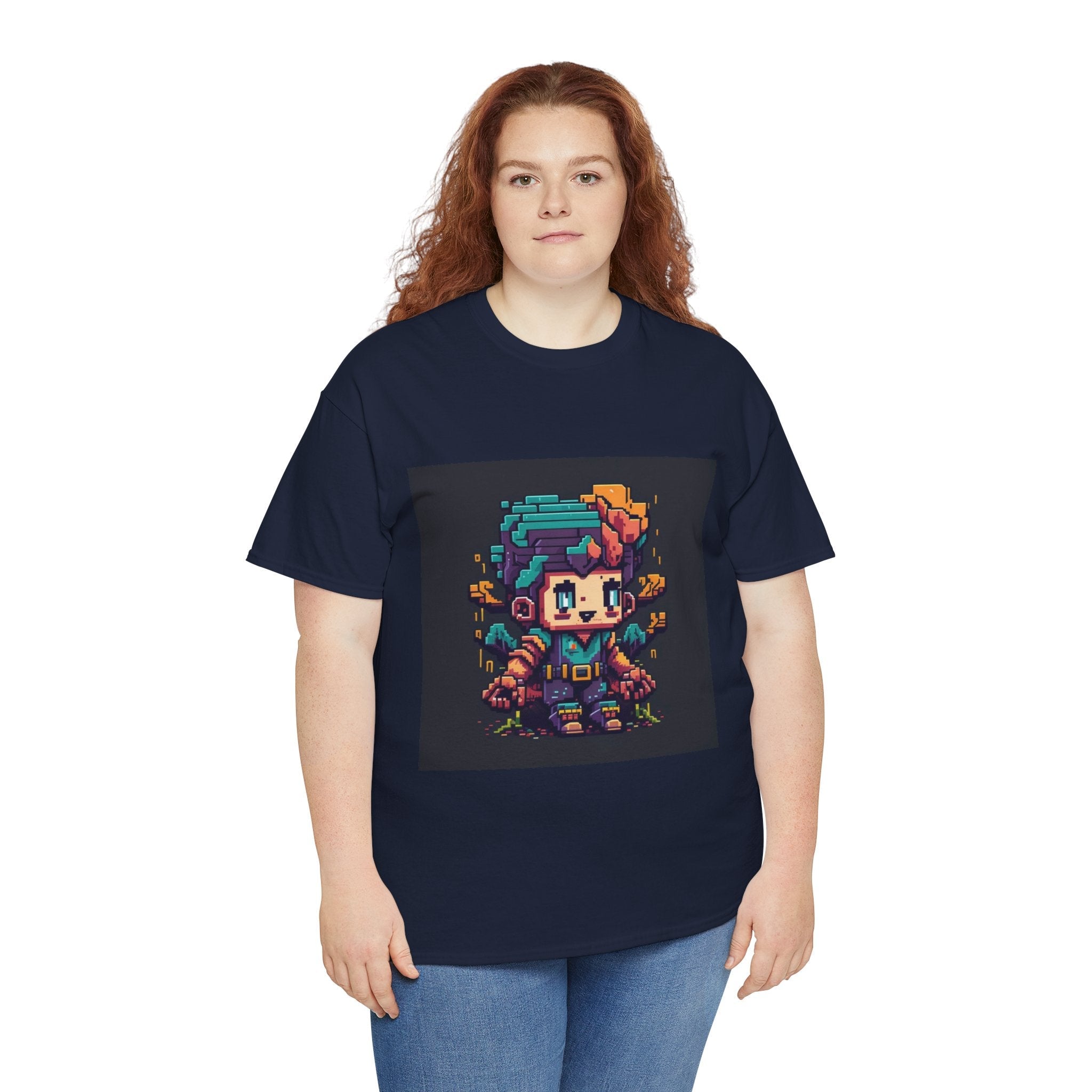 Pixel Art Retro Gamer T- Shirt Printify