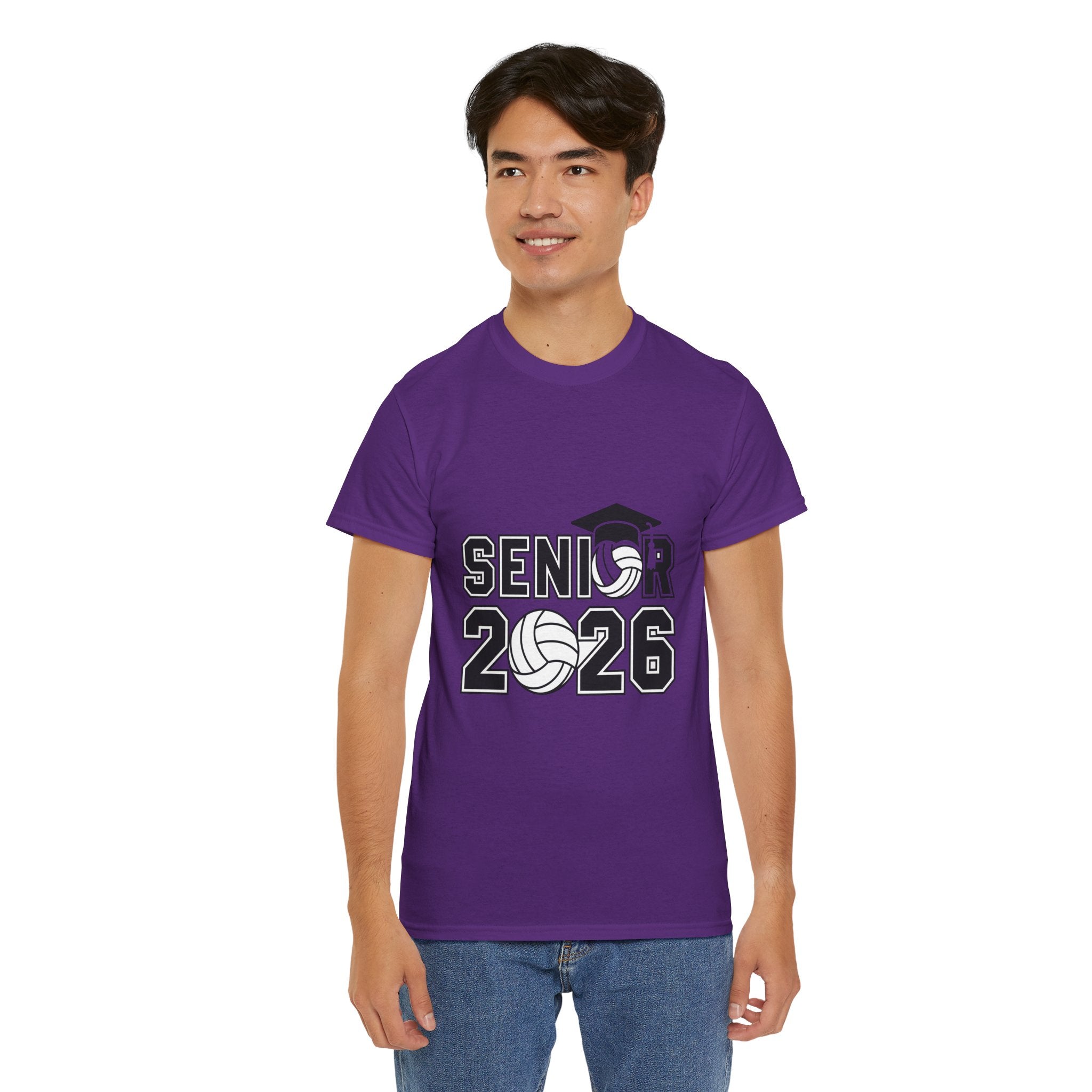 Senior 2026 Volleyball Graduation T- Shirt Printify