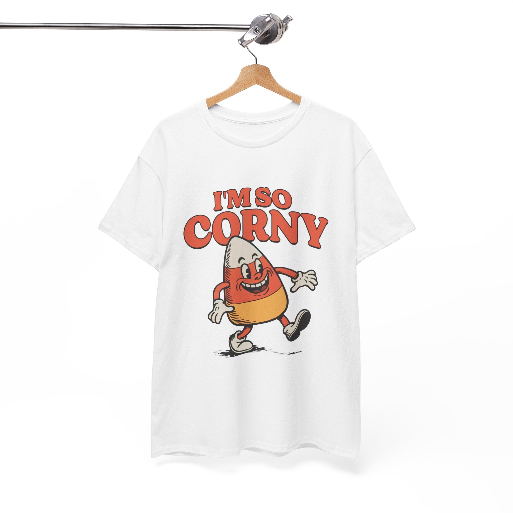 Funny Corny Graphic T-Shirt Printify