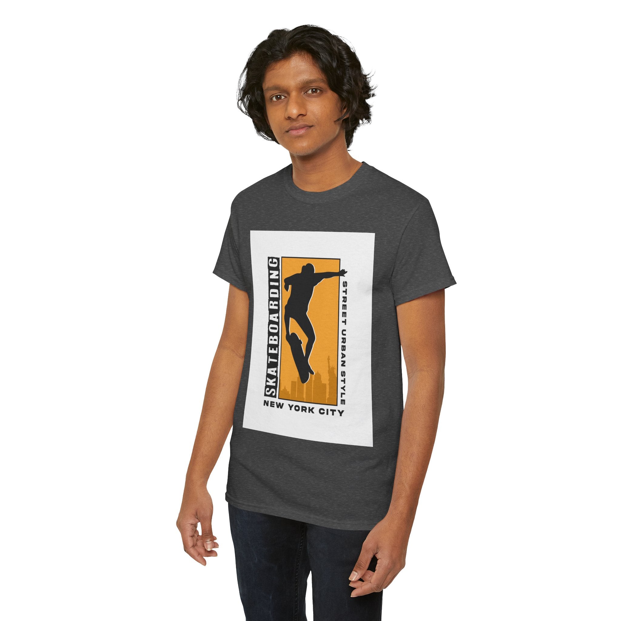 Skateboarding Unisex Graphic T- Shirt Printify