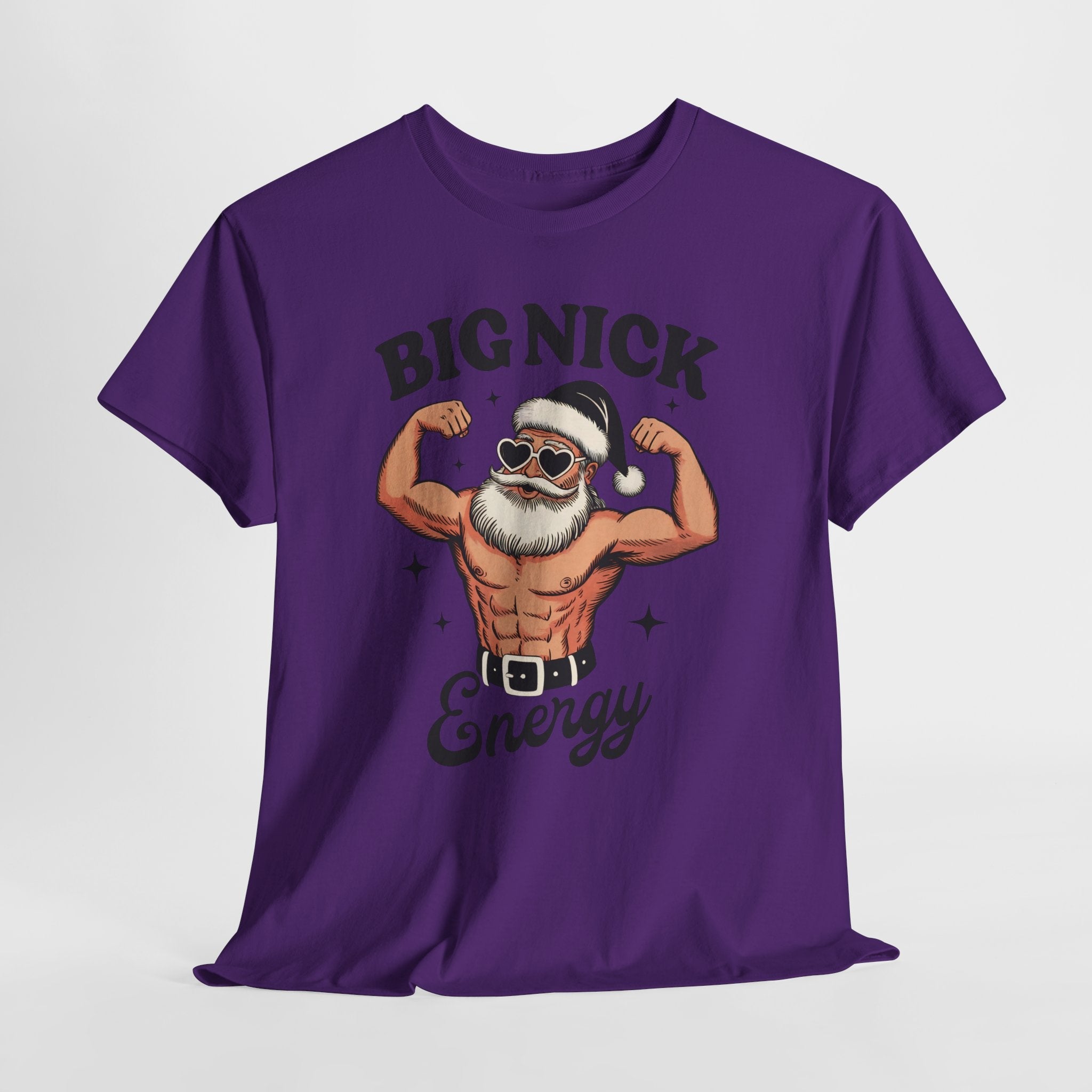 Big Nick Energy Unisex Christmas T-Shirt Printify