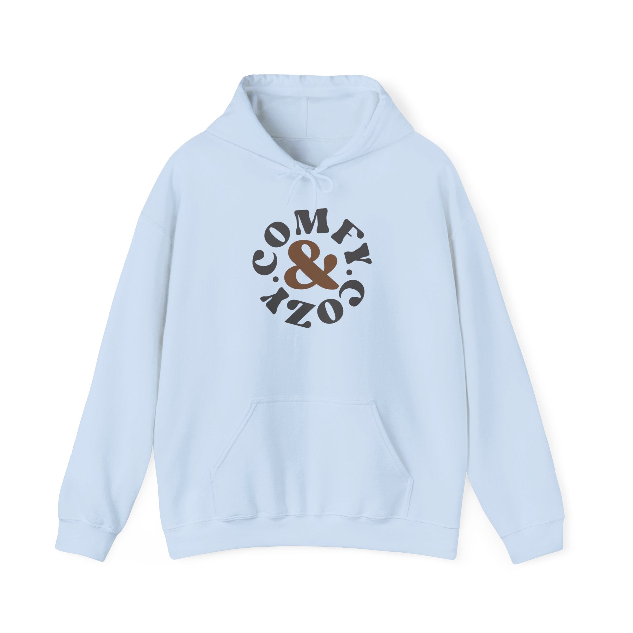 Cozy & Comfy Graphic Hoodie Printify