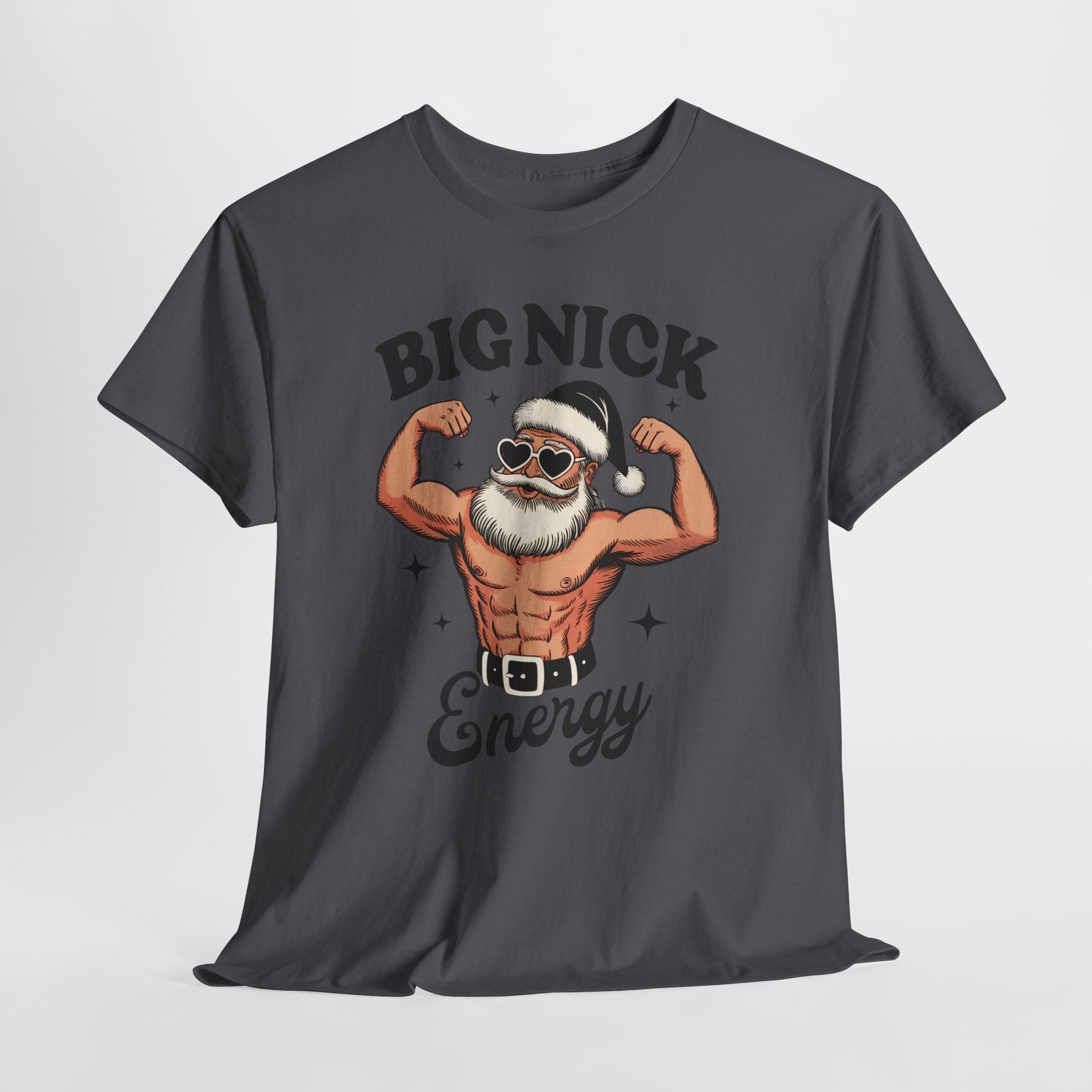 Big Nick Energy Unisex Christmas T-Shirt Printify