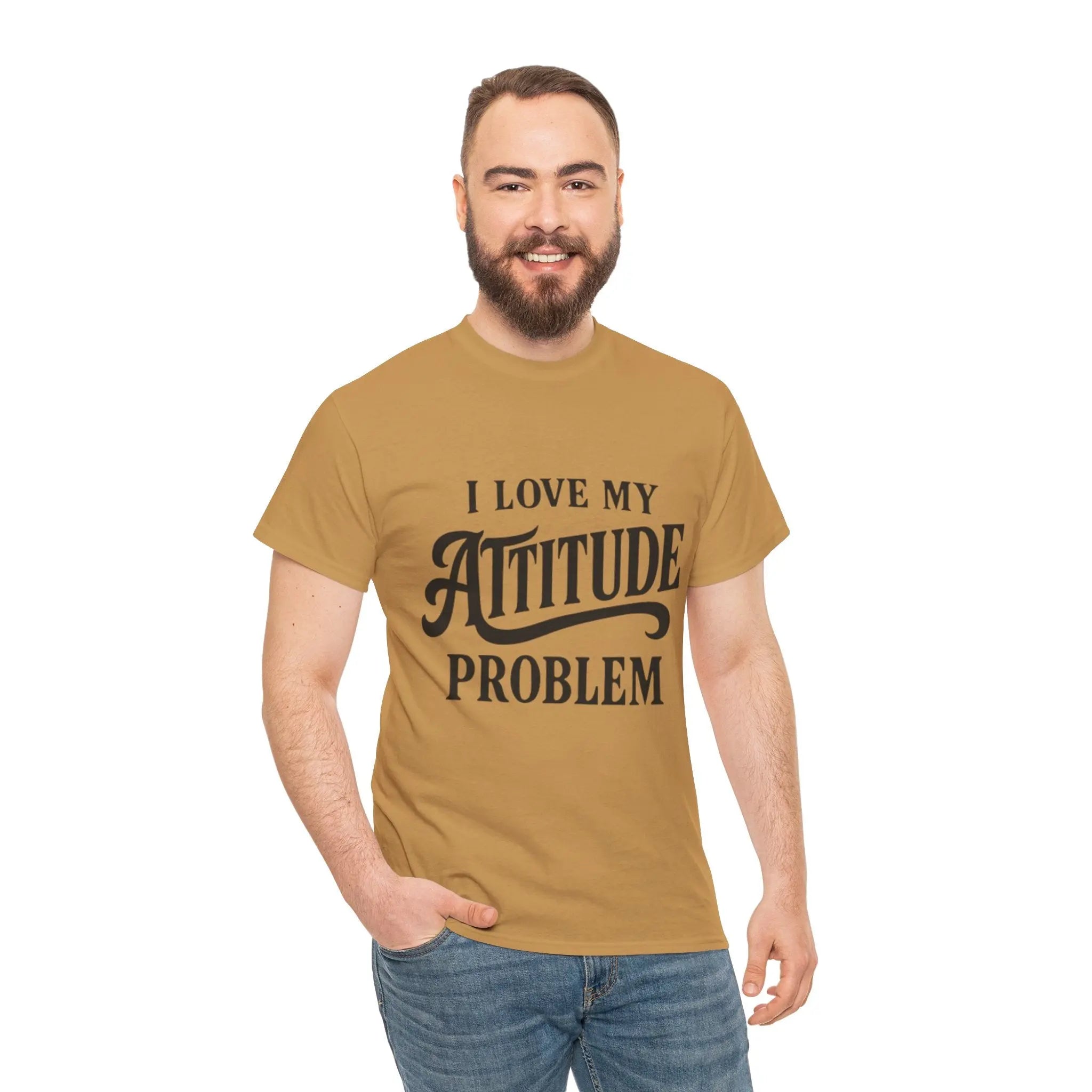 I Love My Attitude Problem Unisex T-Shirt Printify